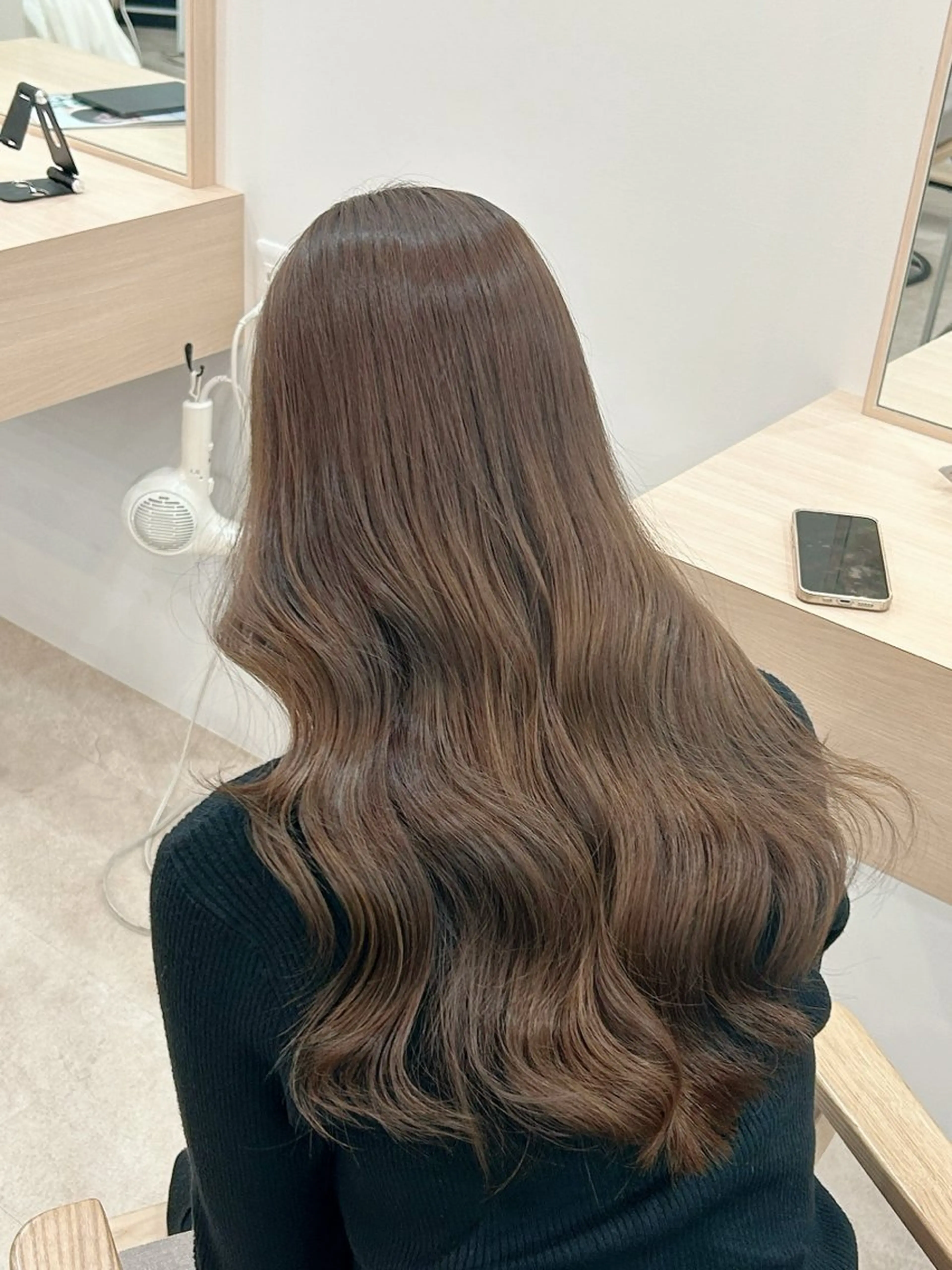 ロング 韓国風ヘア ロング 栄/久屋大通/美髪 /透明感カラー/加藤のヘアスタイル