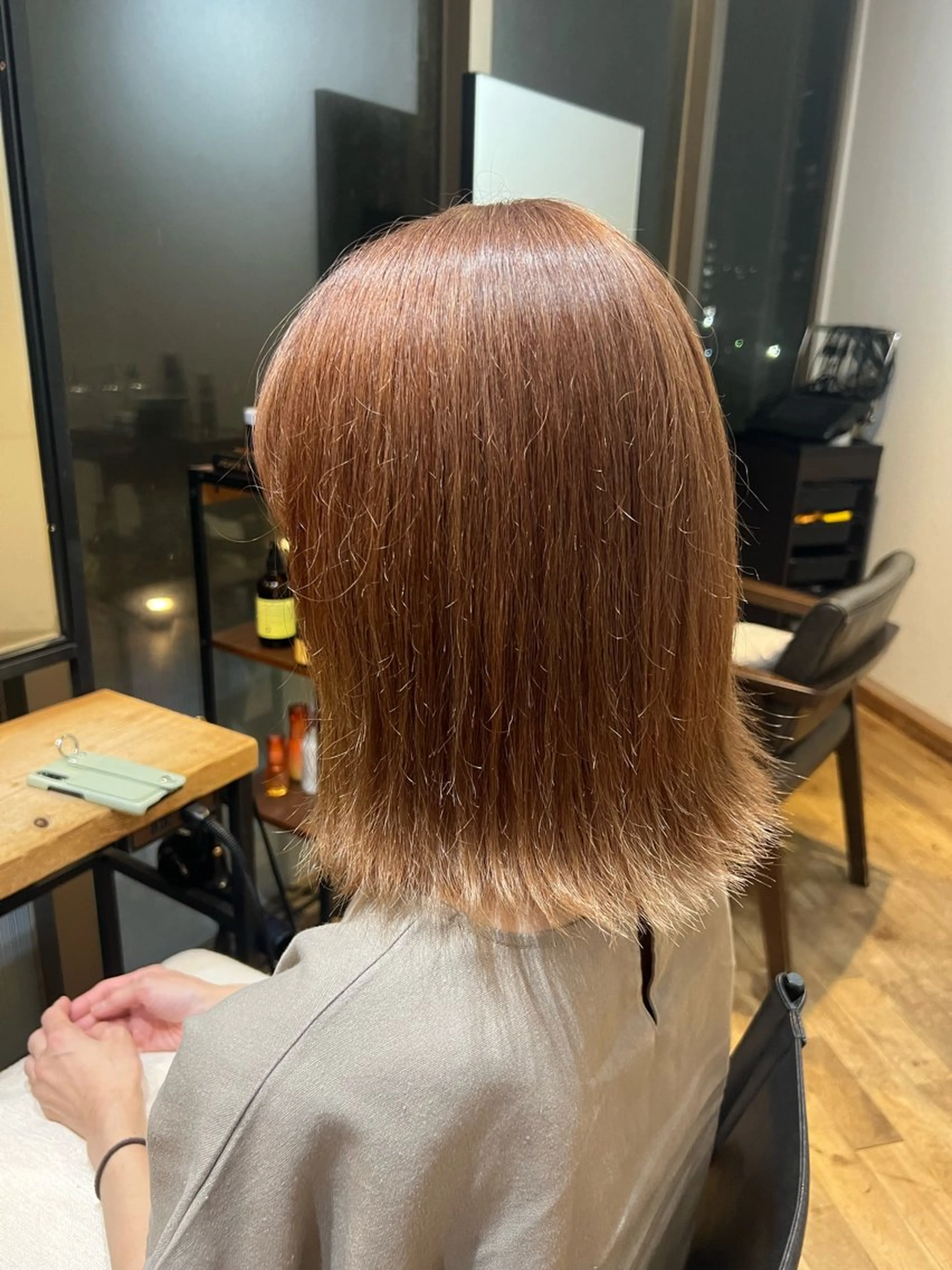 ミディアム カラー tre.甲子園口店 M A R Iのヘアスタイル