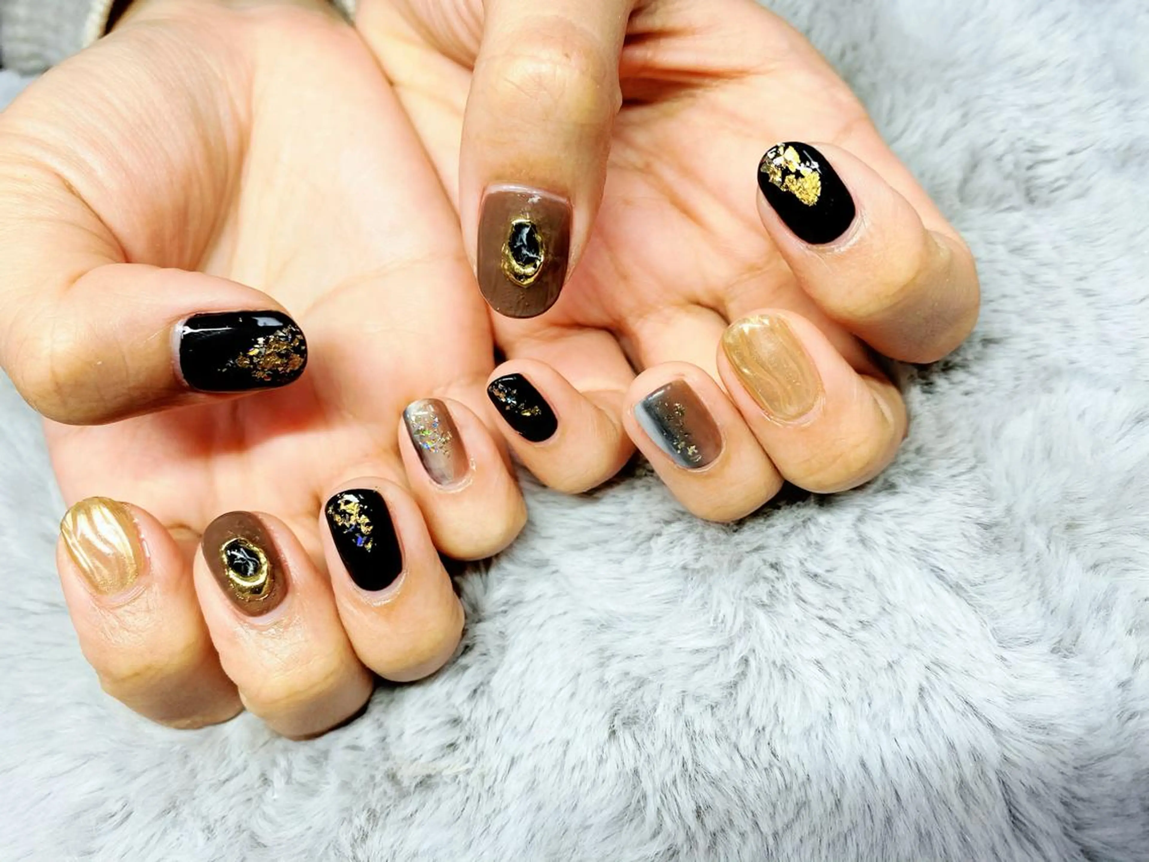 ネイル ニュアンスネイル ハンドネイル nail salon "a"のネイルデザイン