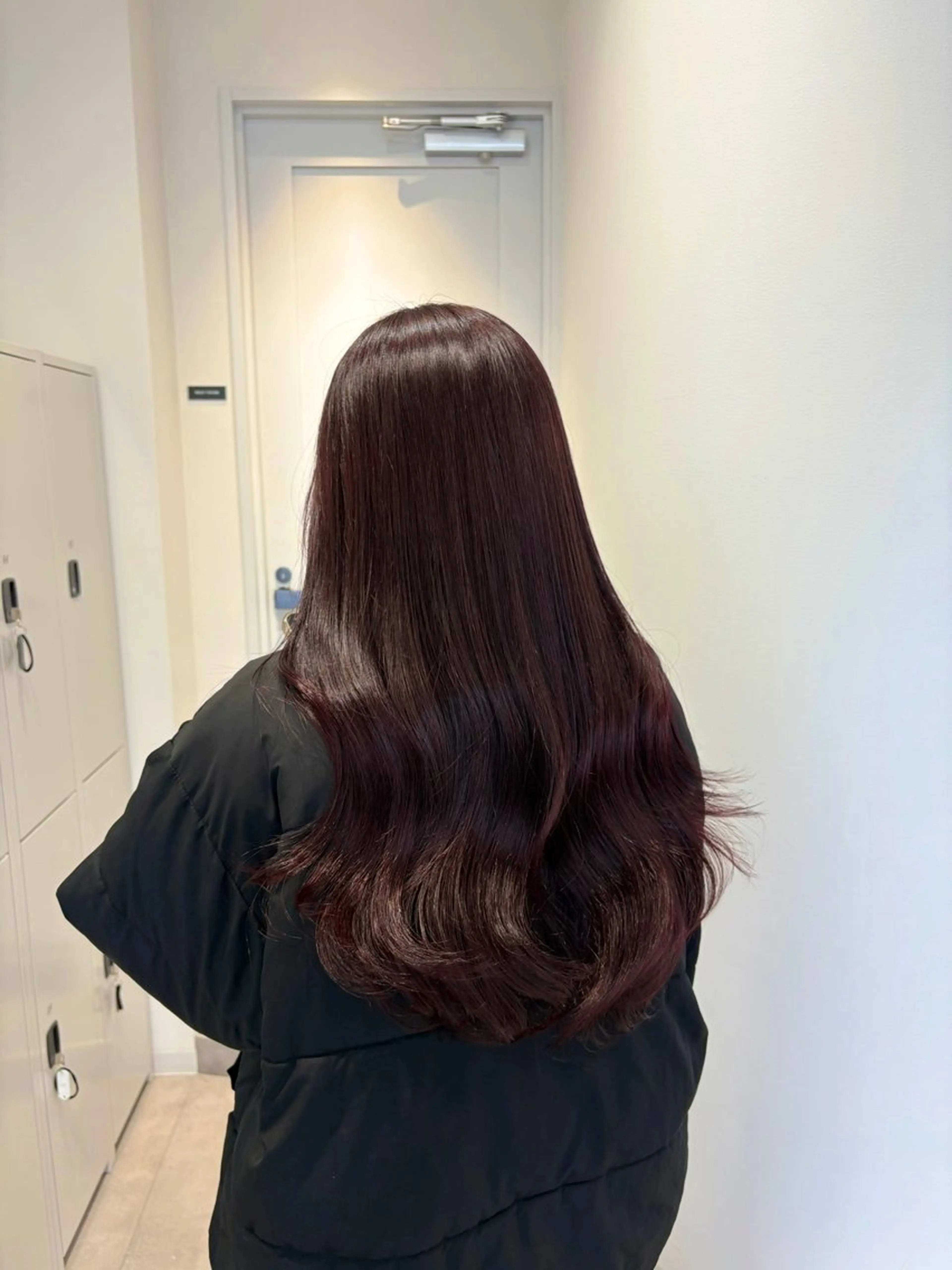 ロング カラー カット ヘアカラー 草場 遼子のヘアスタイル