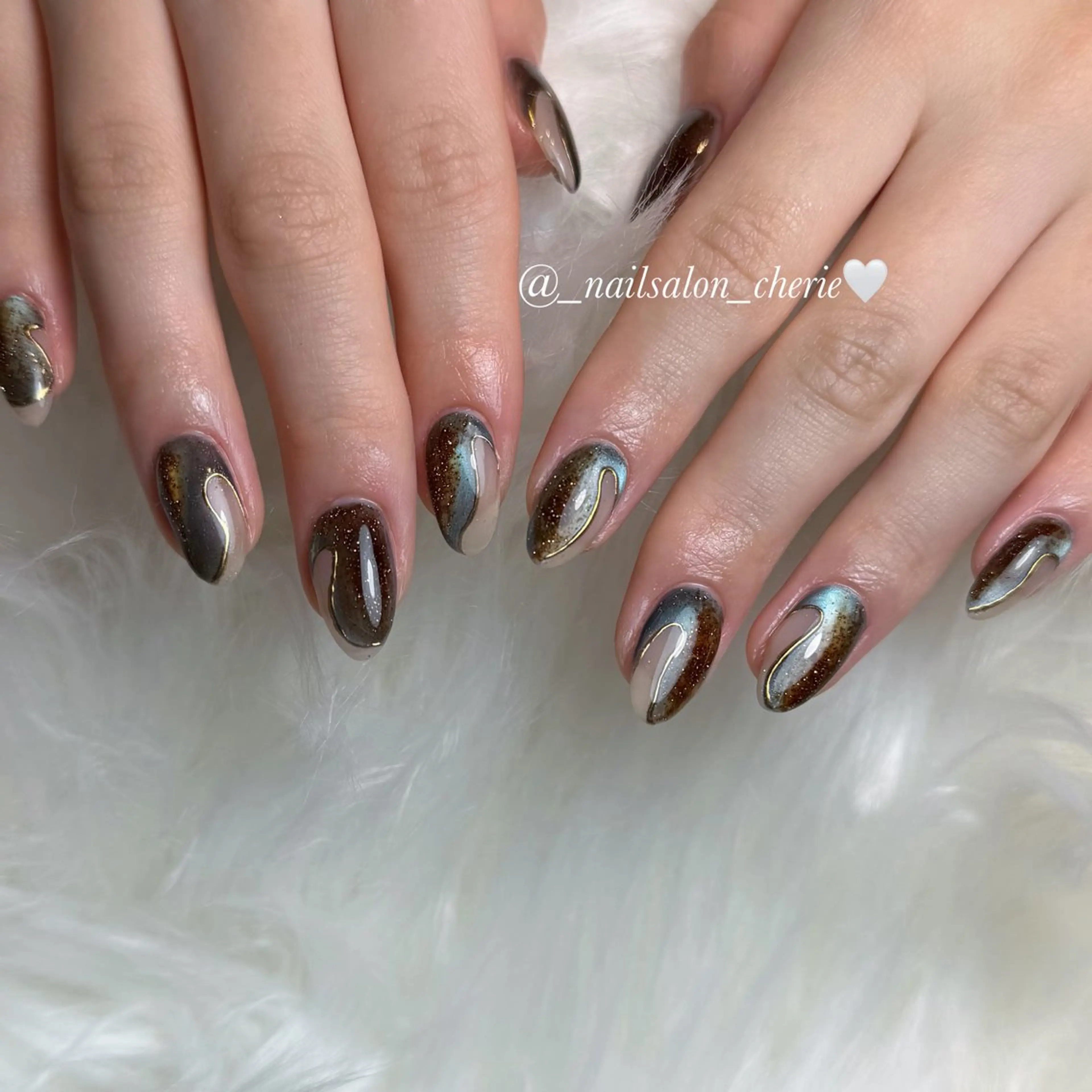 ネイル ハンドネイル nailsalon cherieのネイルデザイン