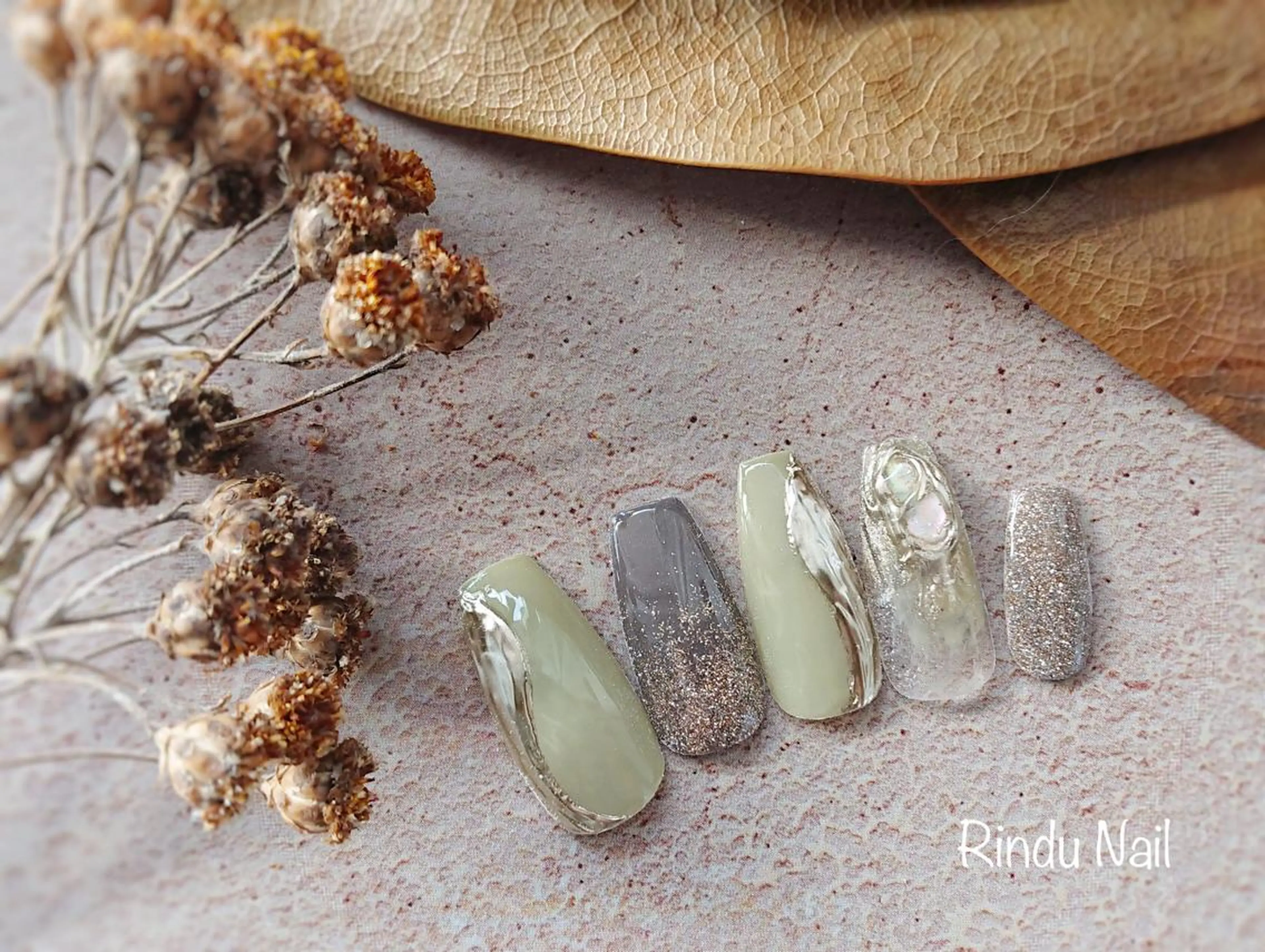 ネイル ニュアンスネイル Rindu Nail 名駅miniのネイルデザイン