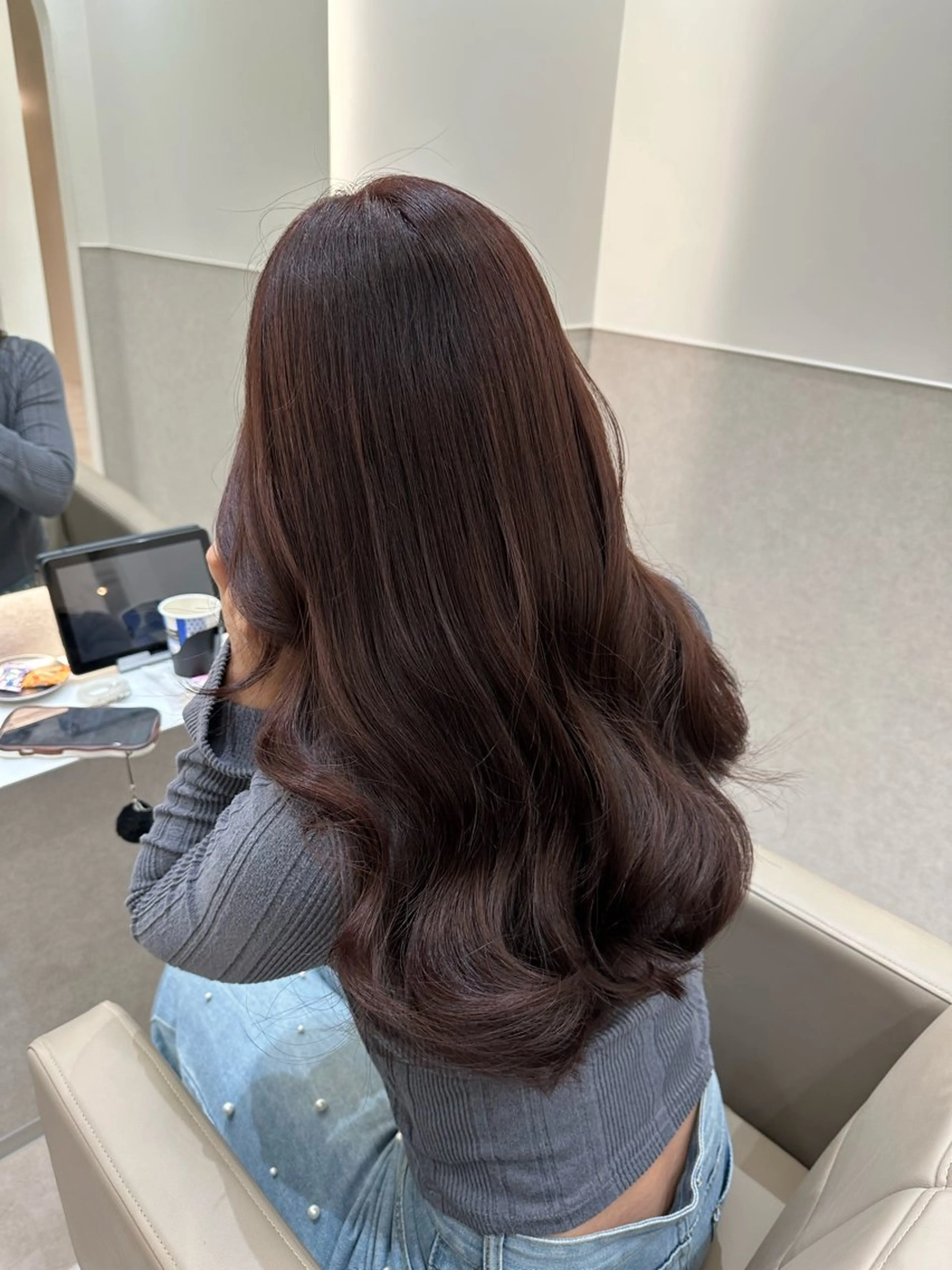 ロング カラー Kasumi Zinaのヘアスタイル