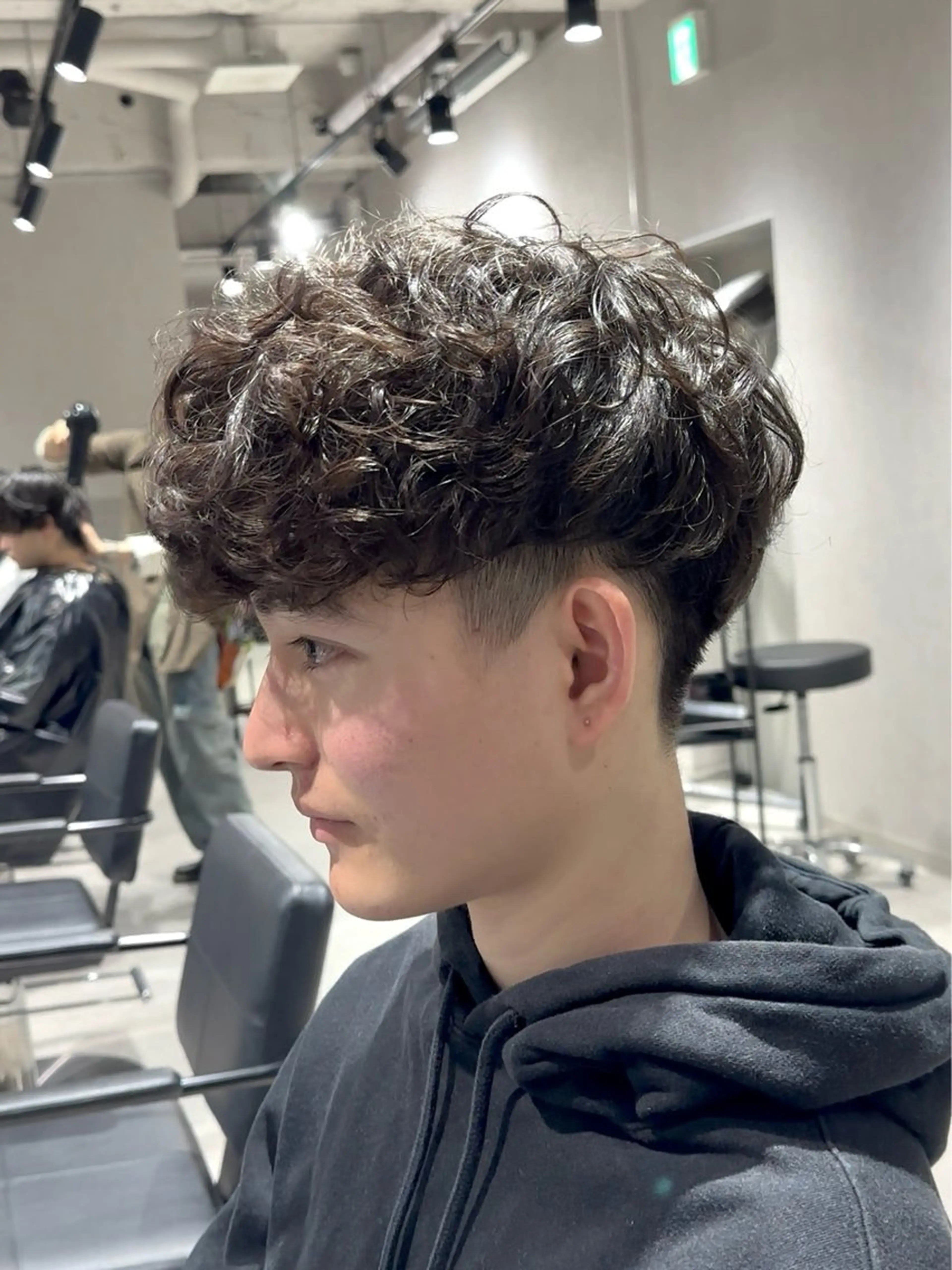 ショート パーマ メンズ カット パーマ メンズパーマ職人 パーマ🔥ritaのヘアスタイル