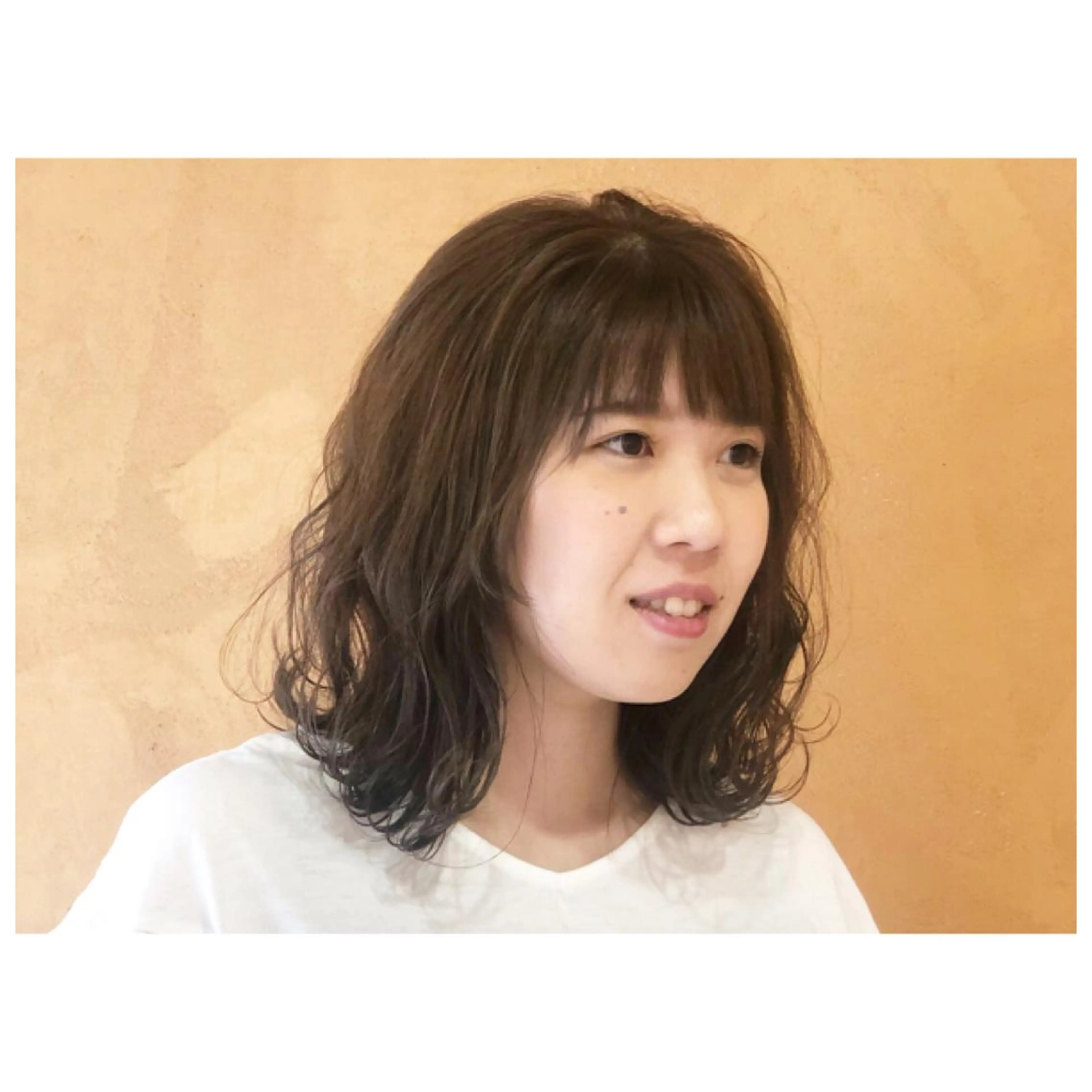 ミディアム カラー パーマ mai /Lita中央橋のヘアスタイル