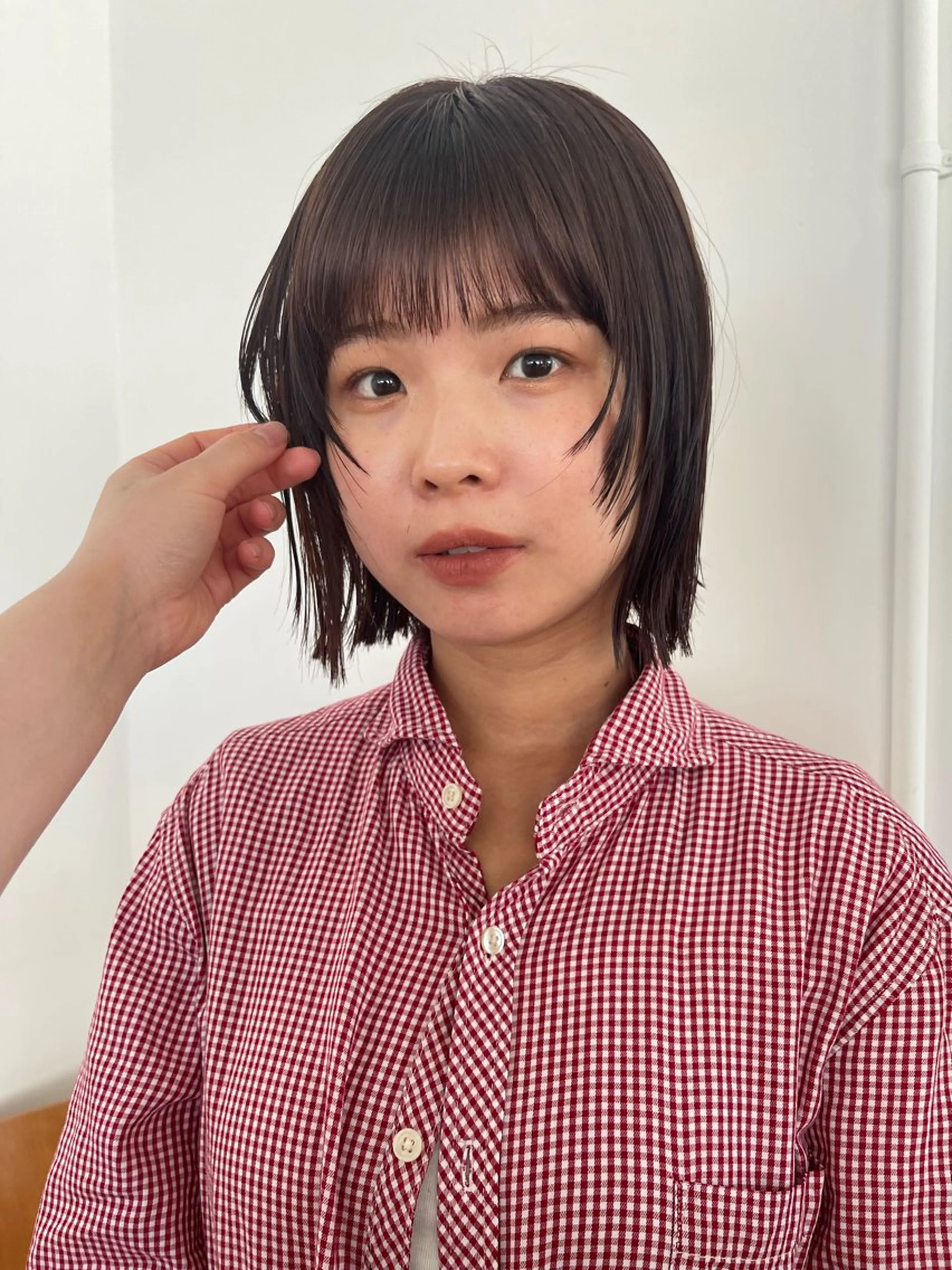 ミディアム カラー カット ヘアカラー Terve.野崎 真里奈のヘアスタイル