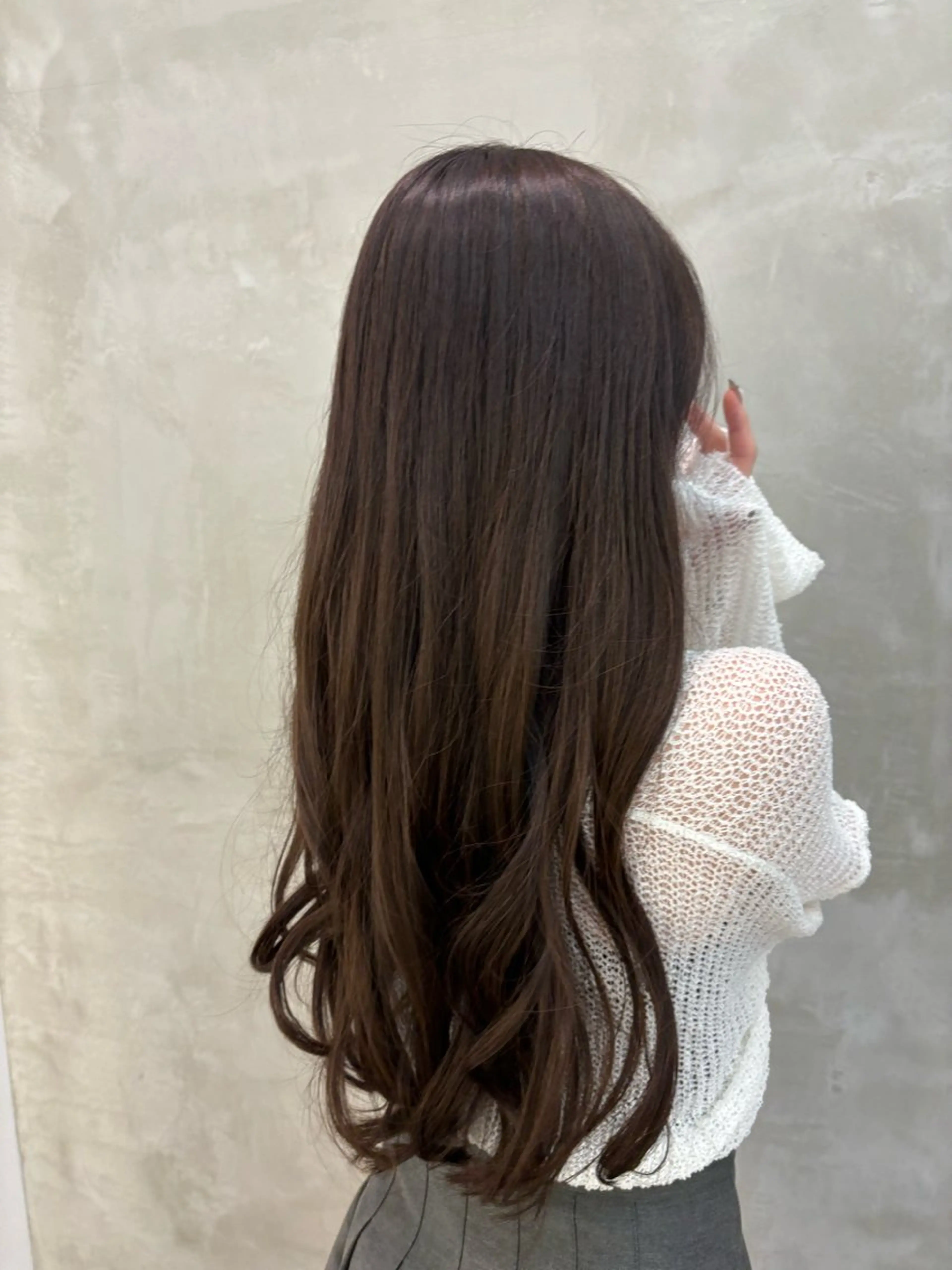 ロング ヘアカラー ALLY所属・🫧透明感カラー🫧 AYANAのヘアスタイル