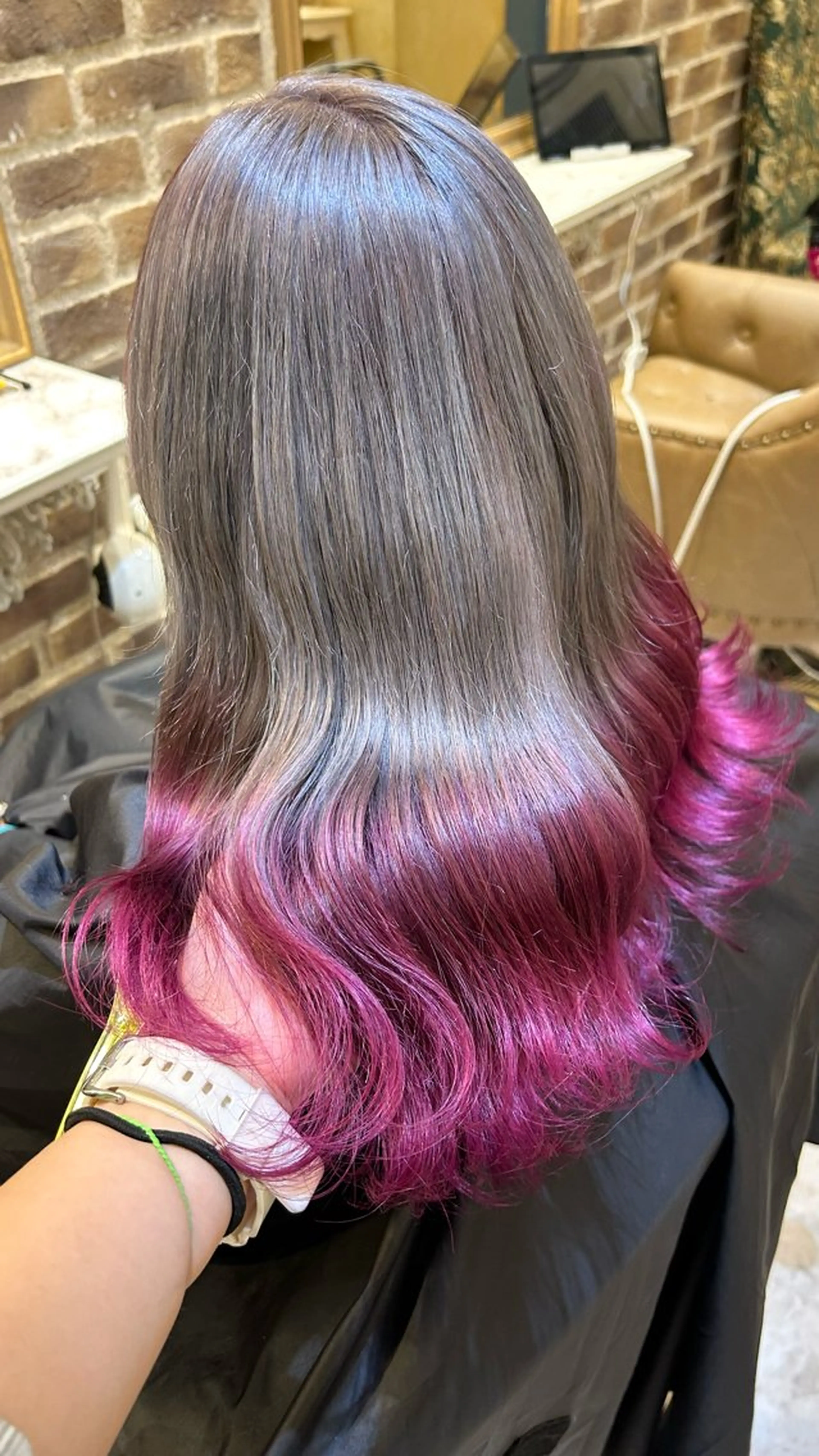 ミディアム カラー ゆう🫧 透明感/ハイトーンのヘアスタイル