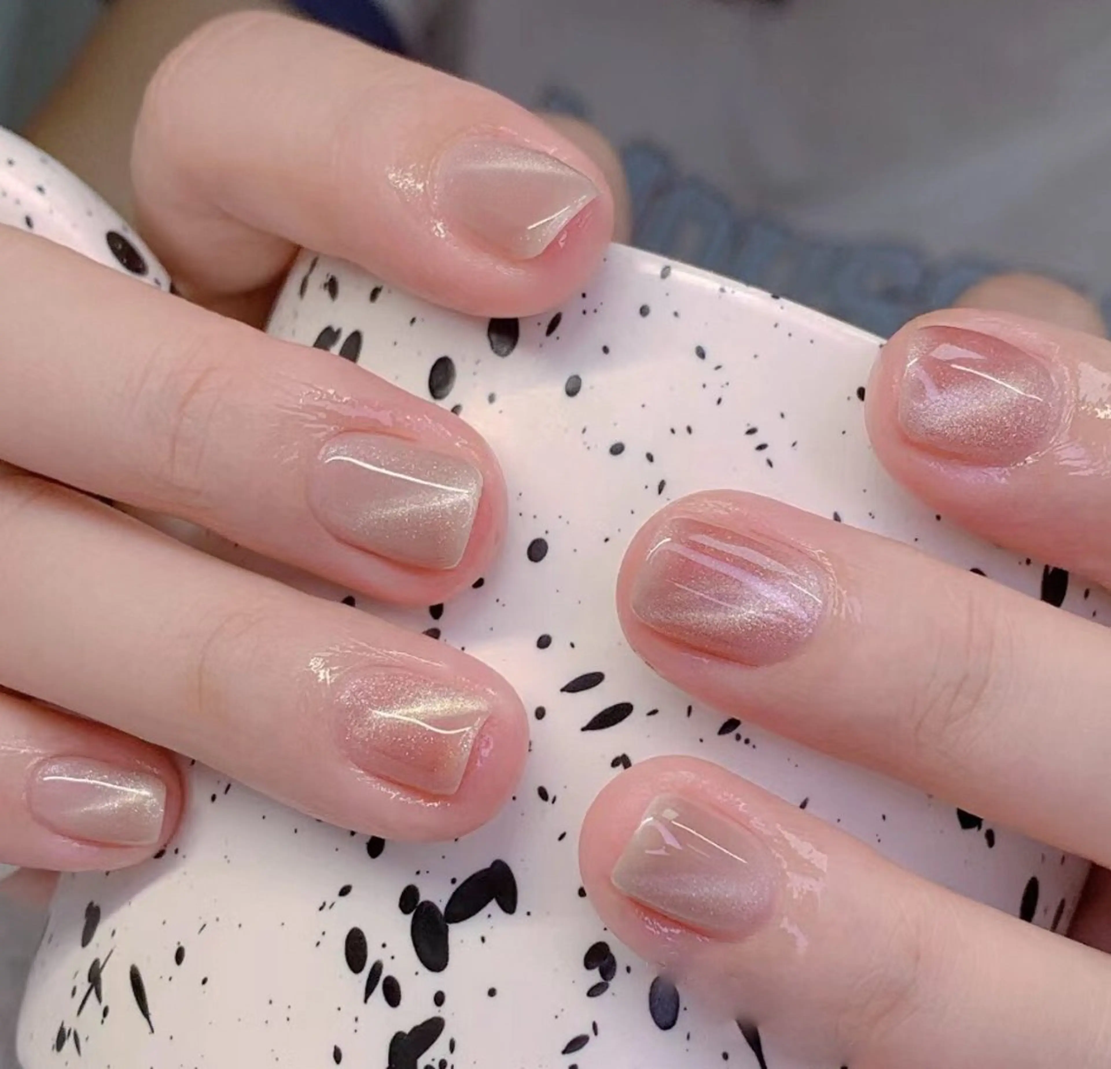 ネイル ハンドネイル MoonNail ユリ🌸のネイルデザイン