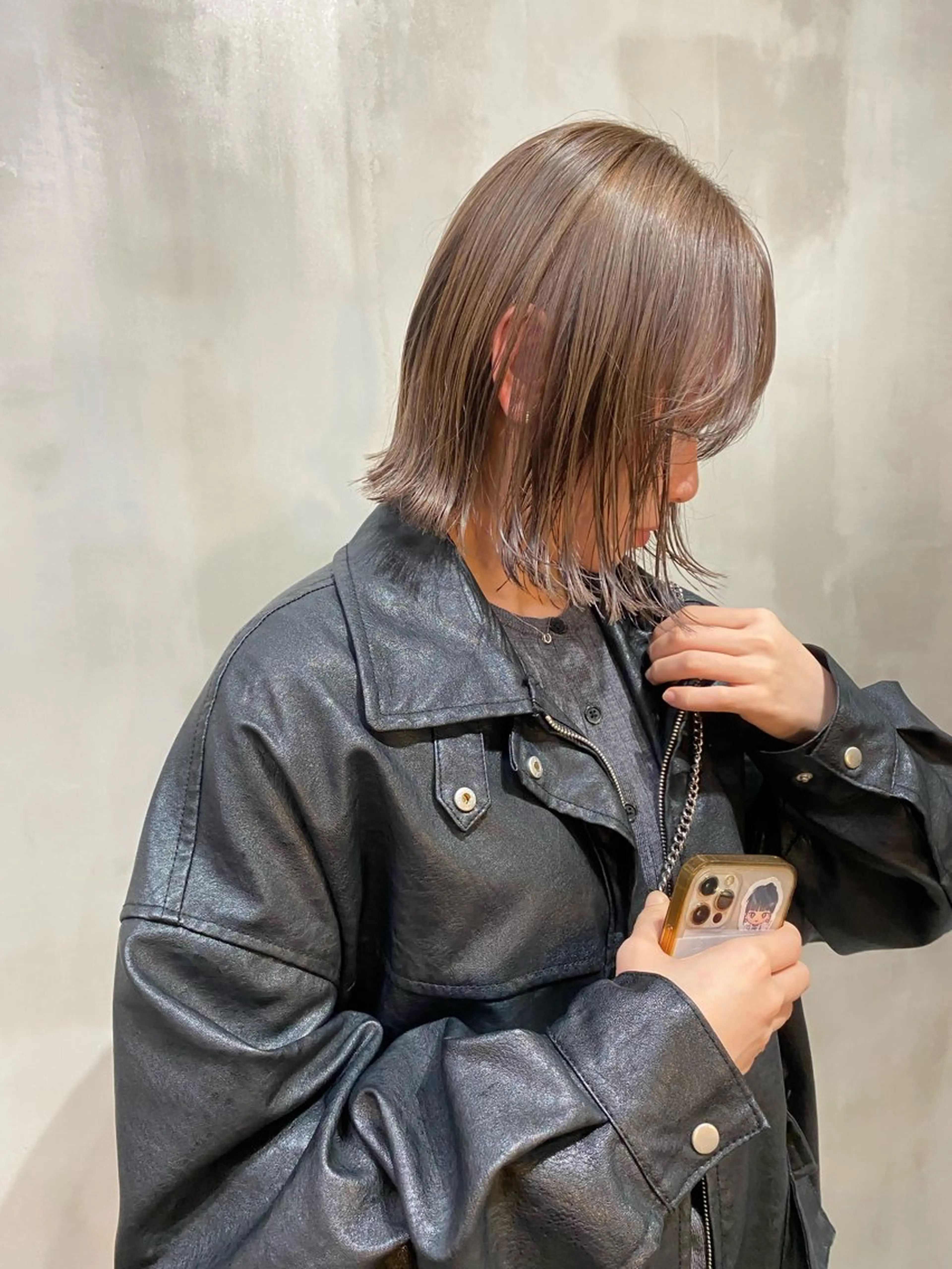 ショート カラー qpula misuzuのヘアスタイル