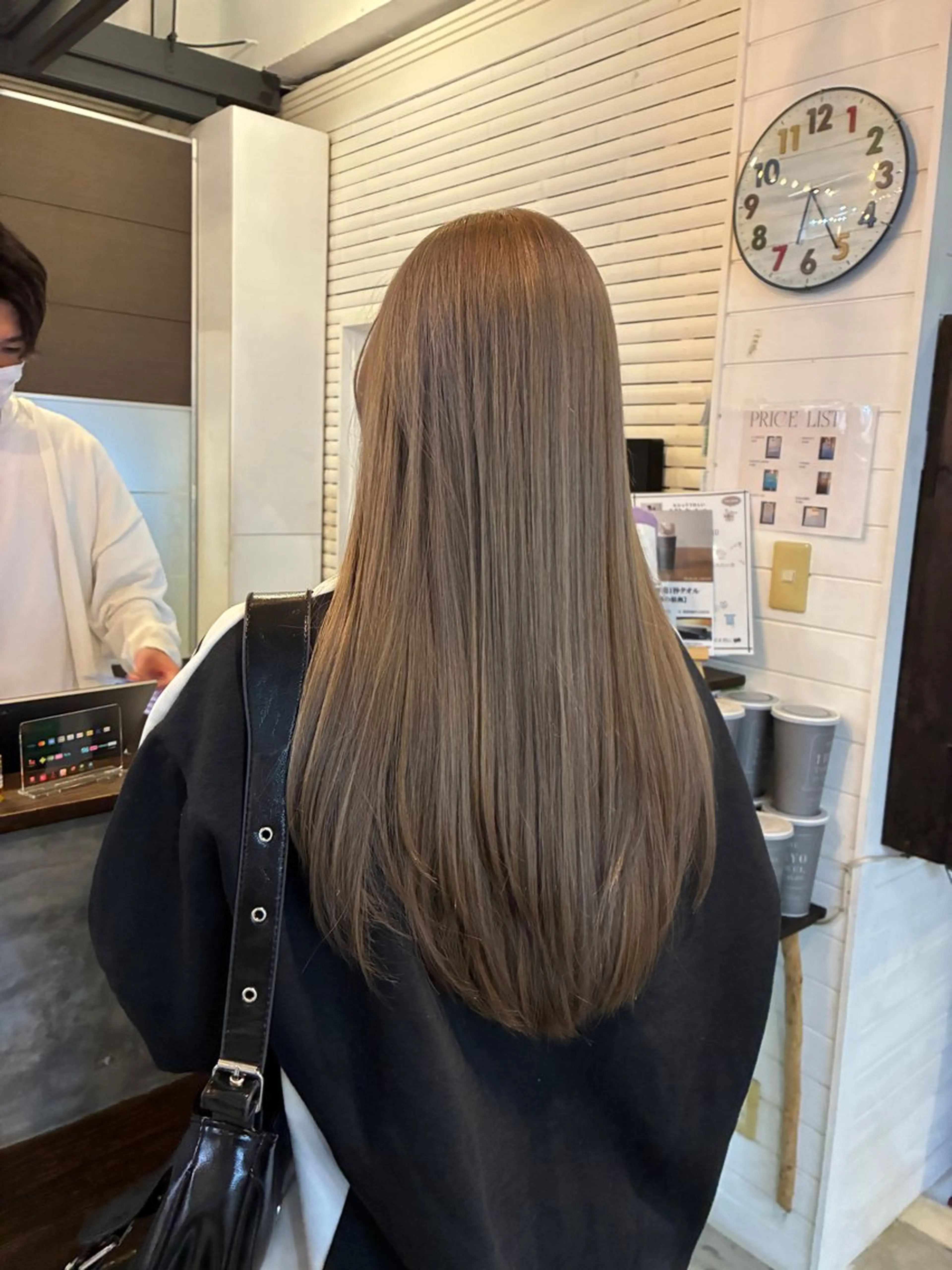 髪質改善ダブルカラーの写真