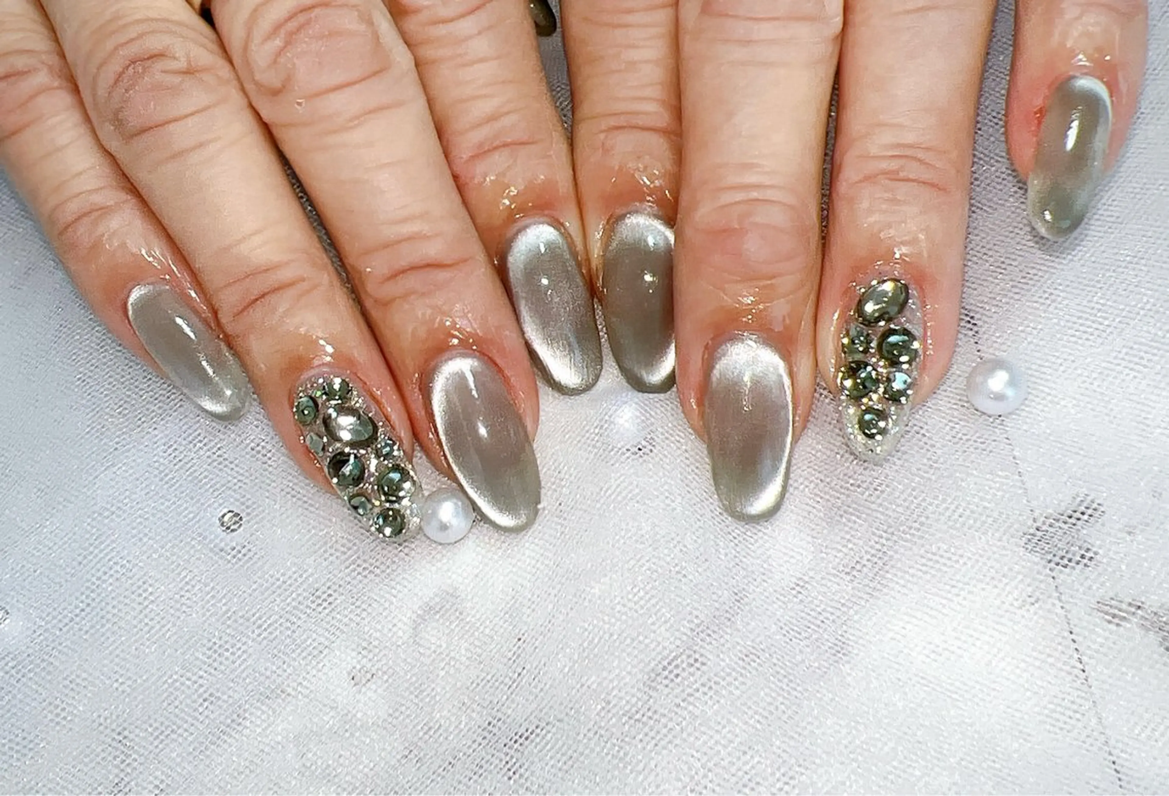 ハンドネイル🎀マグネット(ワンカラー)⚠️オフなしの写真