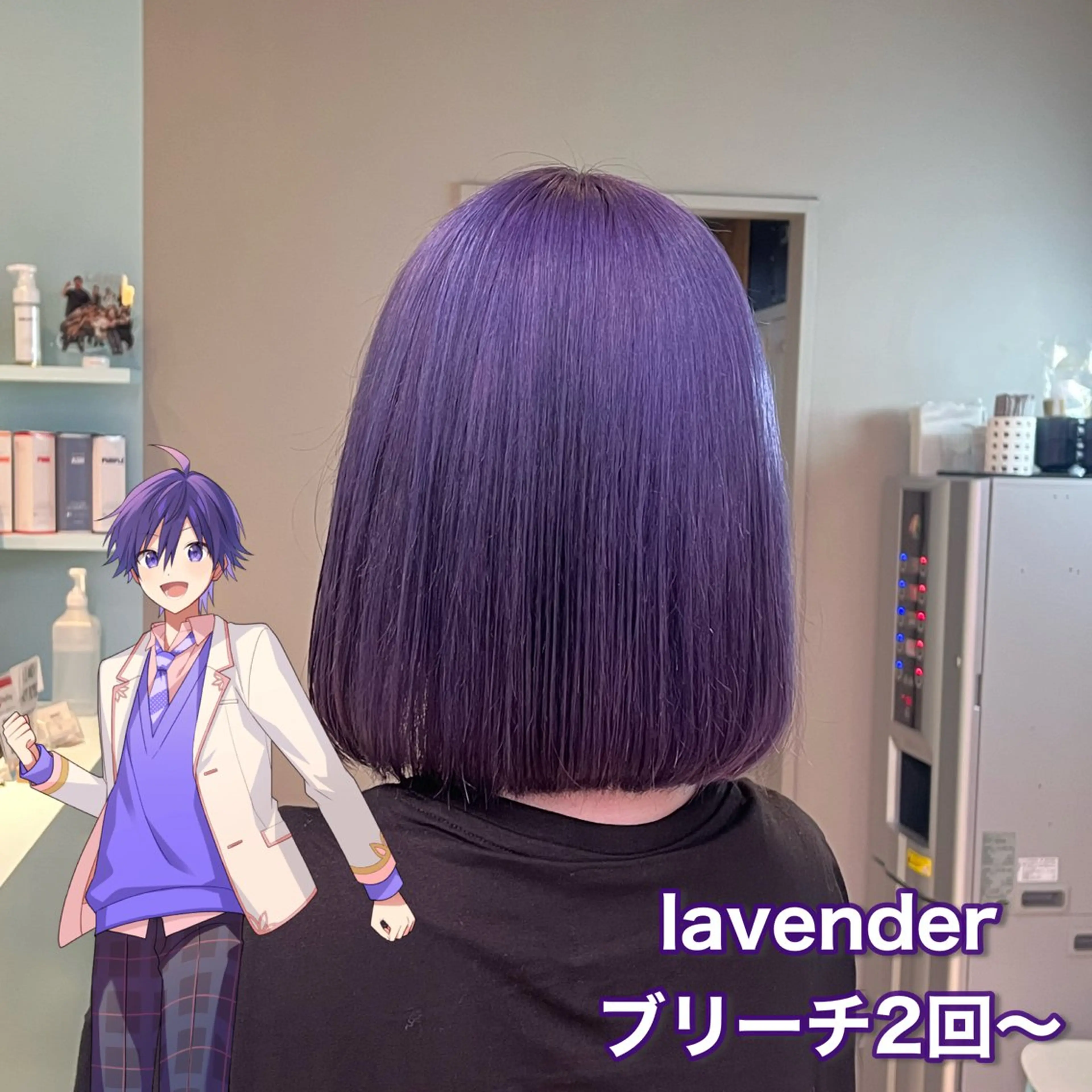 ショート カラー ヘアカラー トリートメント ブリーチカラー 🩵MIZUKIのヘアスタイル