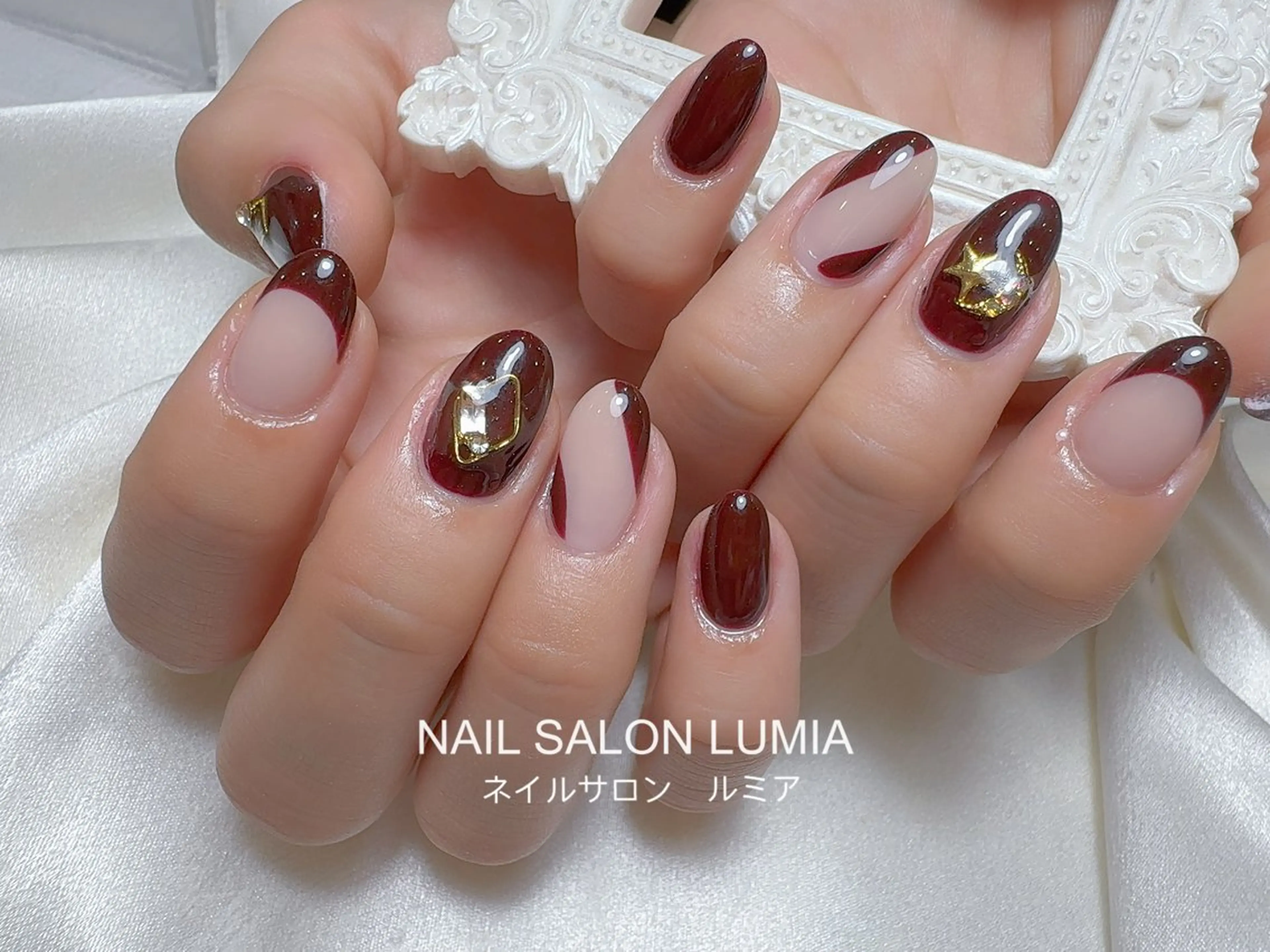 ネイル ハンドネイル ネイルサロン ルミア Lumia 店長のネイルデザイン