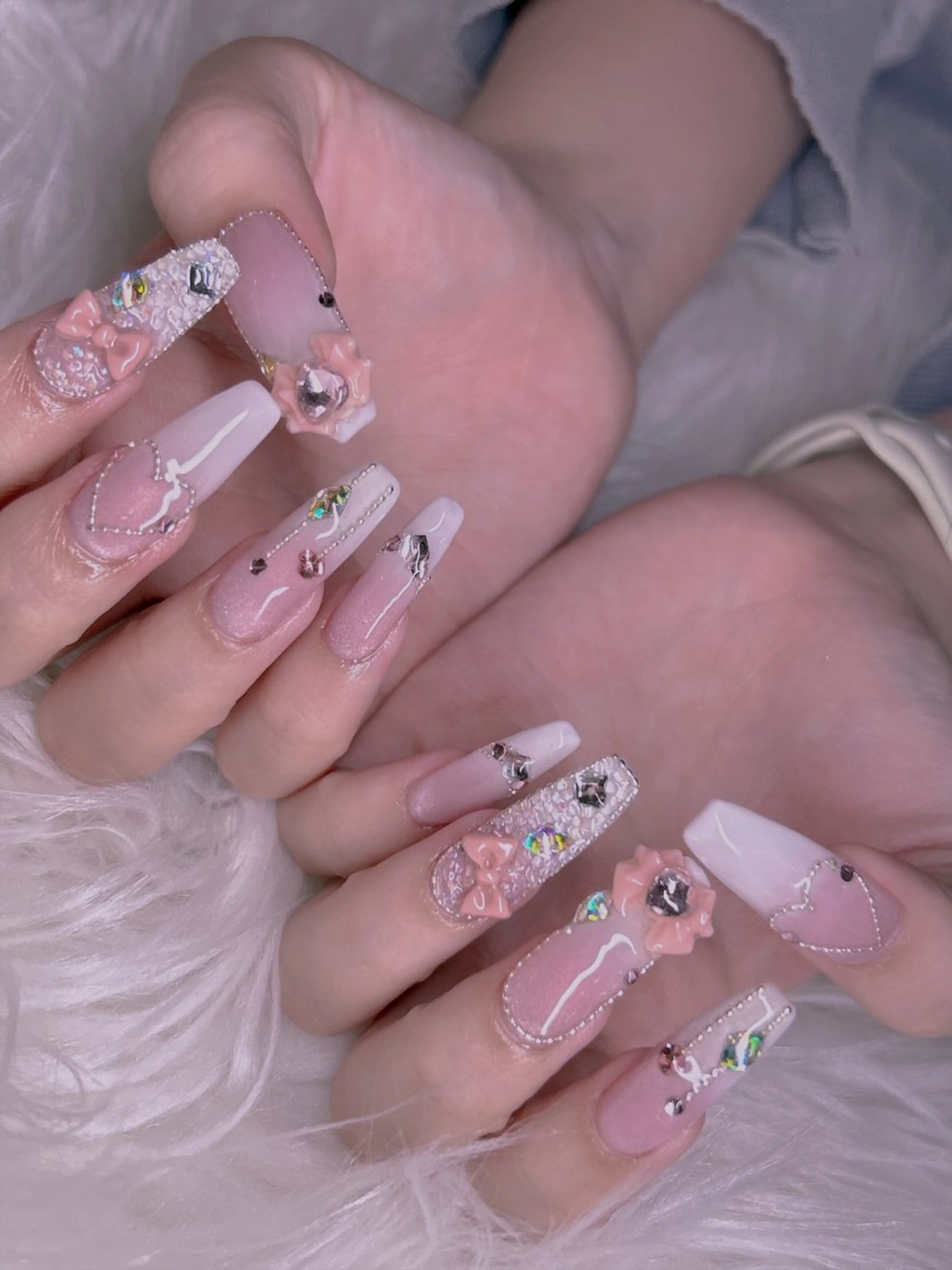 ネイル 長さだし専門店 M2　rikaのネイルデザイン