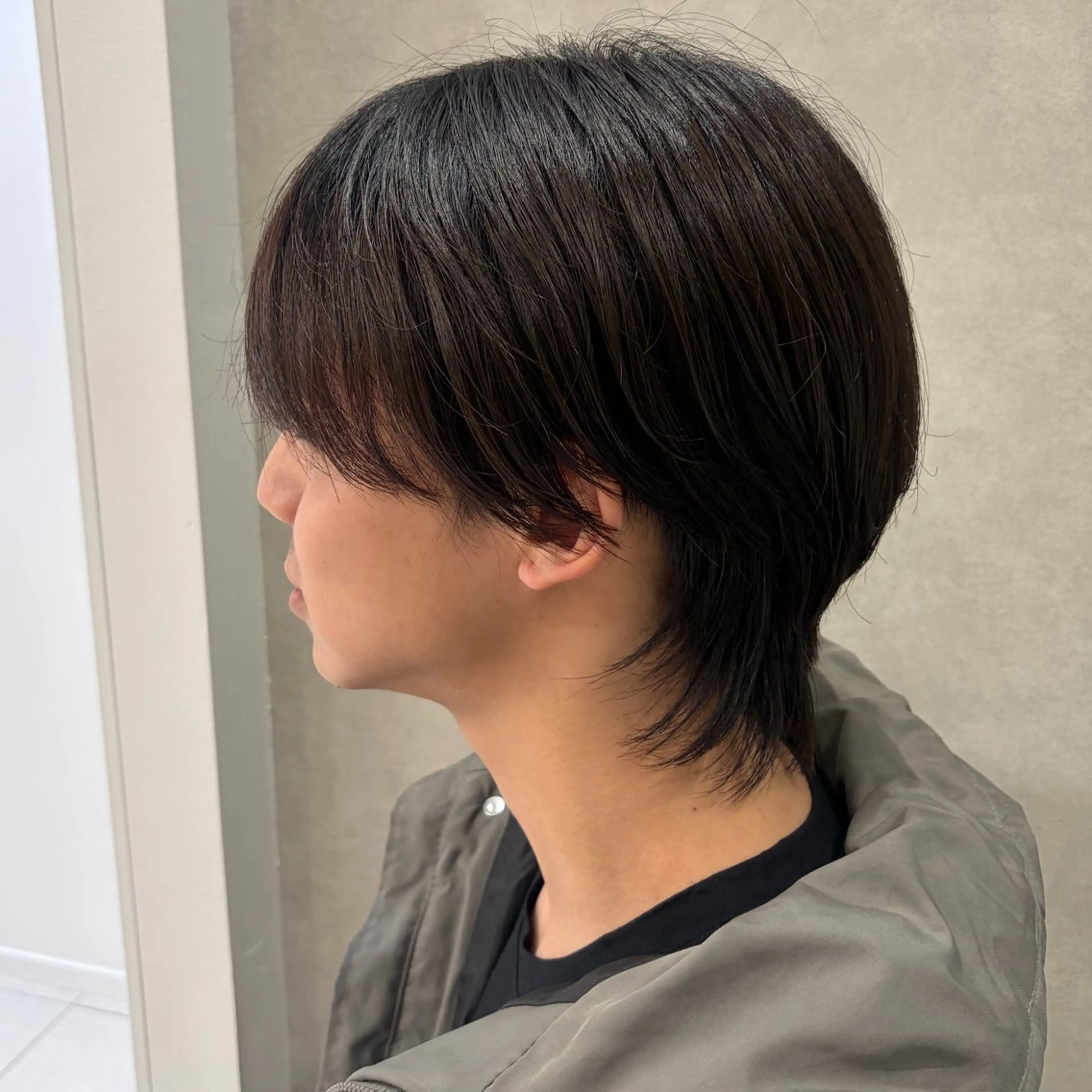 パーマ メンズ ダウンパーマ特化💎 ボブ・レイヤーりなのヘアスタイル