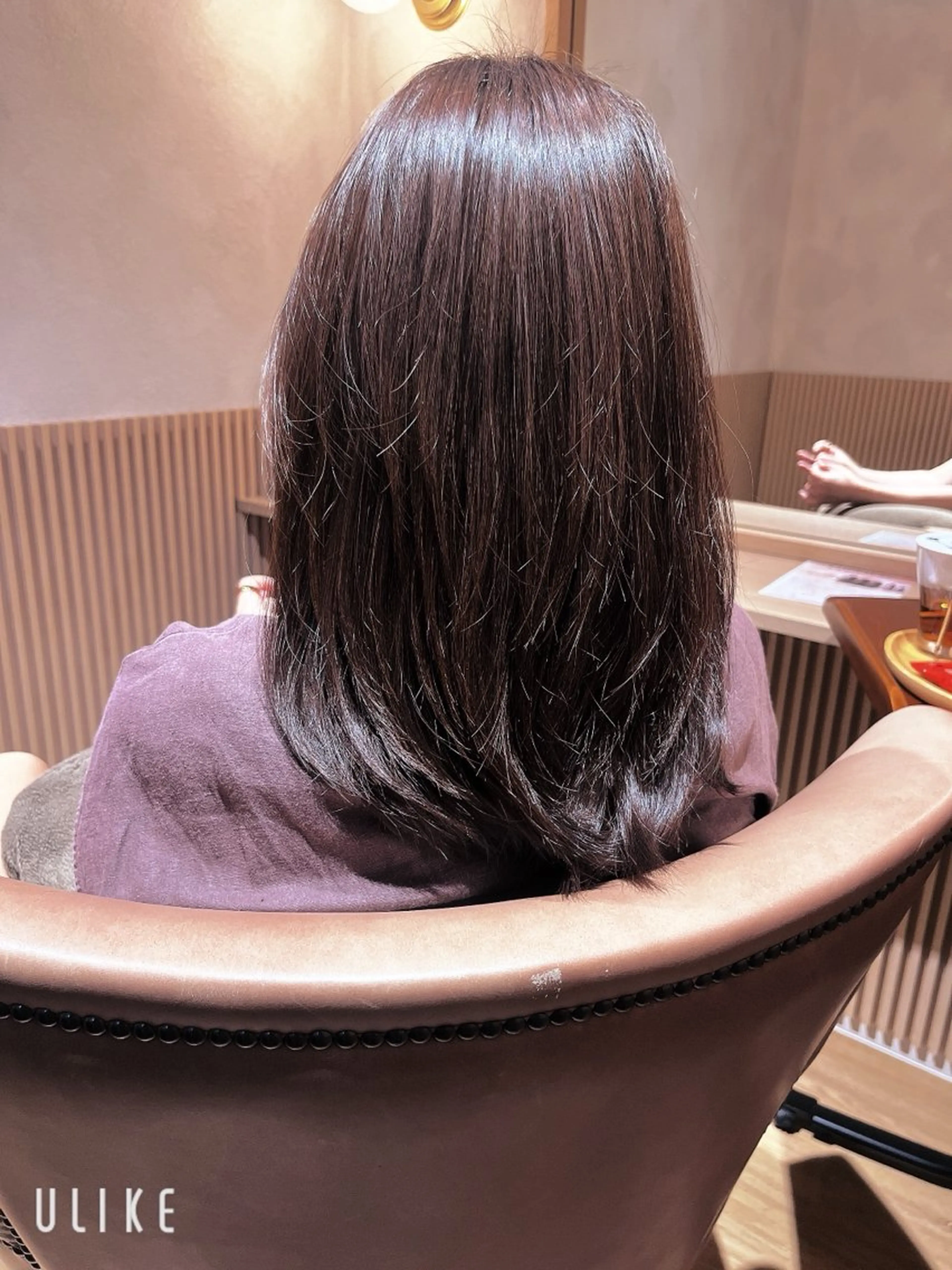 セミロング 髪質改善field 古川のヘアスタイル