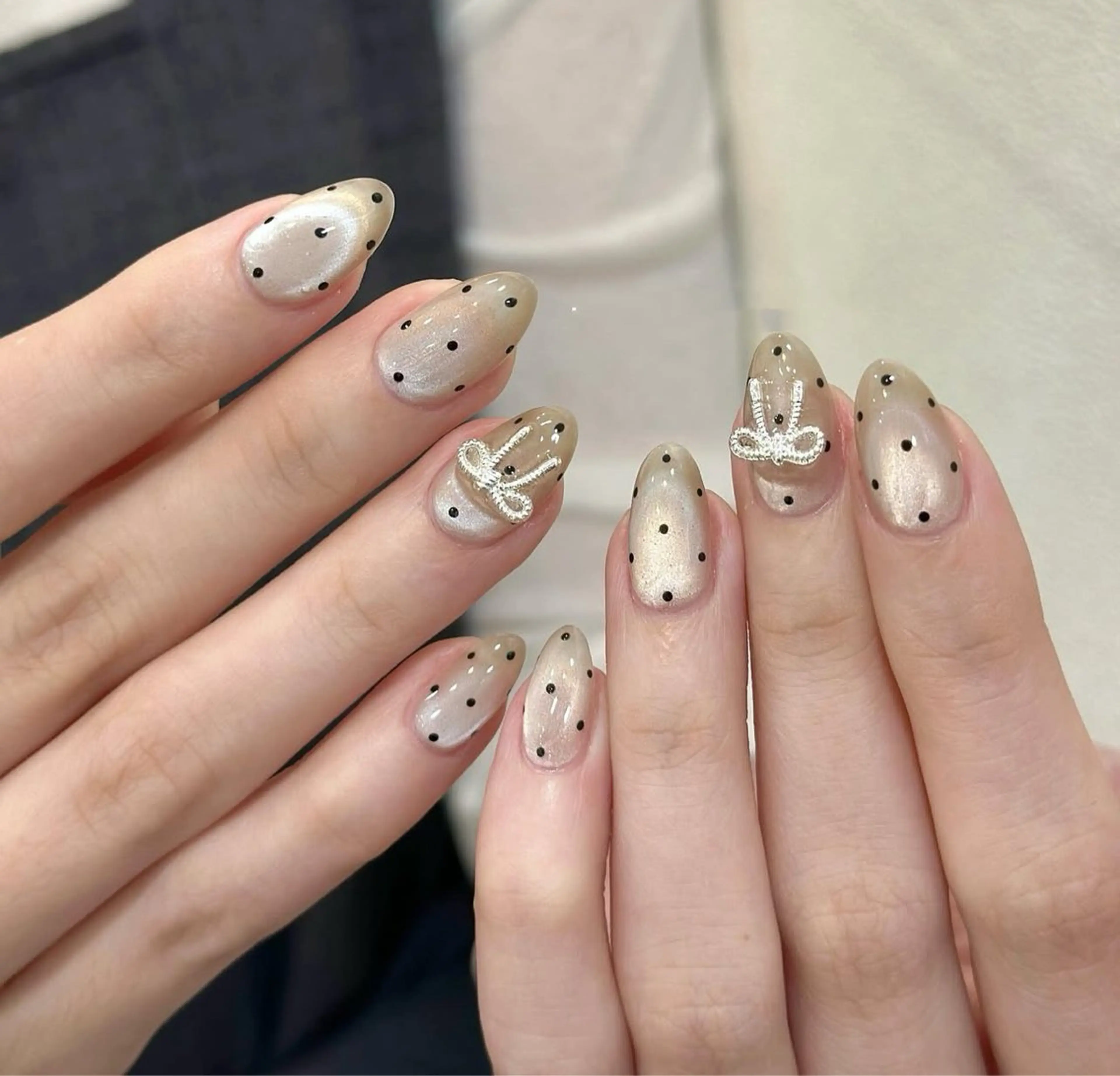 ネイル チークネイル フットネイル フレンチネイル グラデーション 韓国ネイル Ribbonnail salonのネイルデザイン