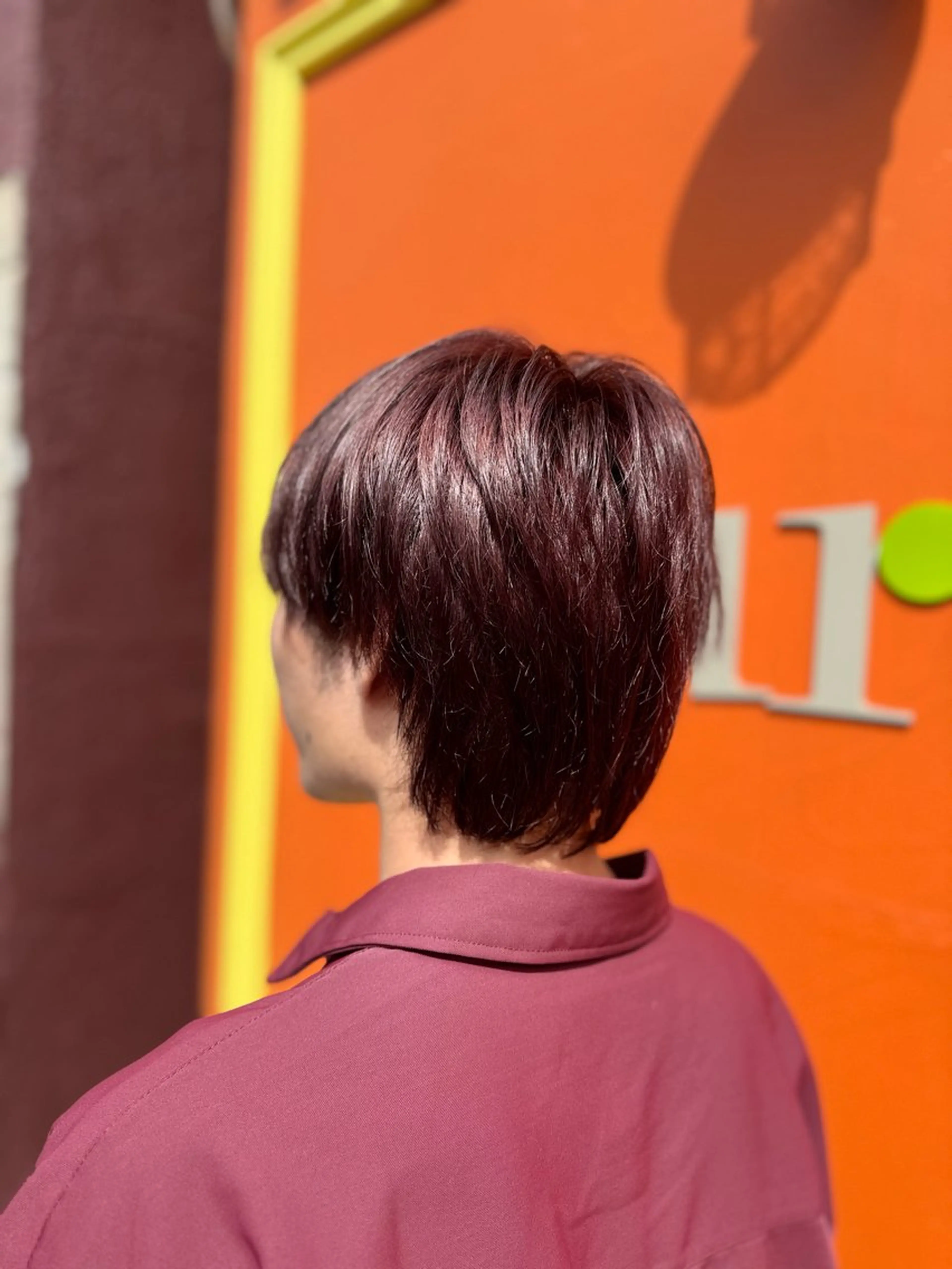 カラー メンズ 米倉 麻衣のヘアスタイル