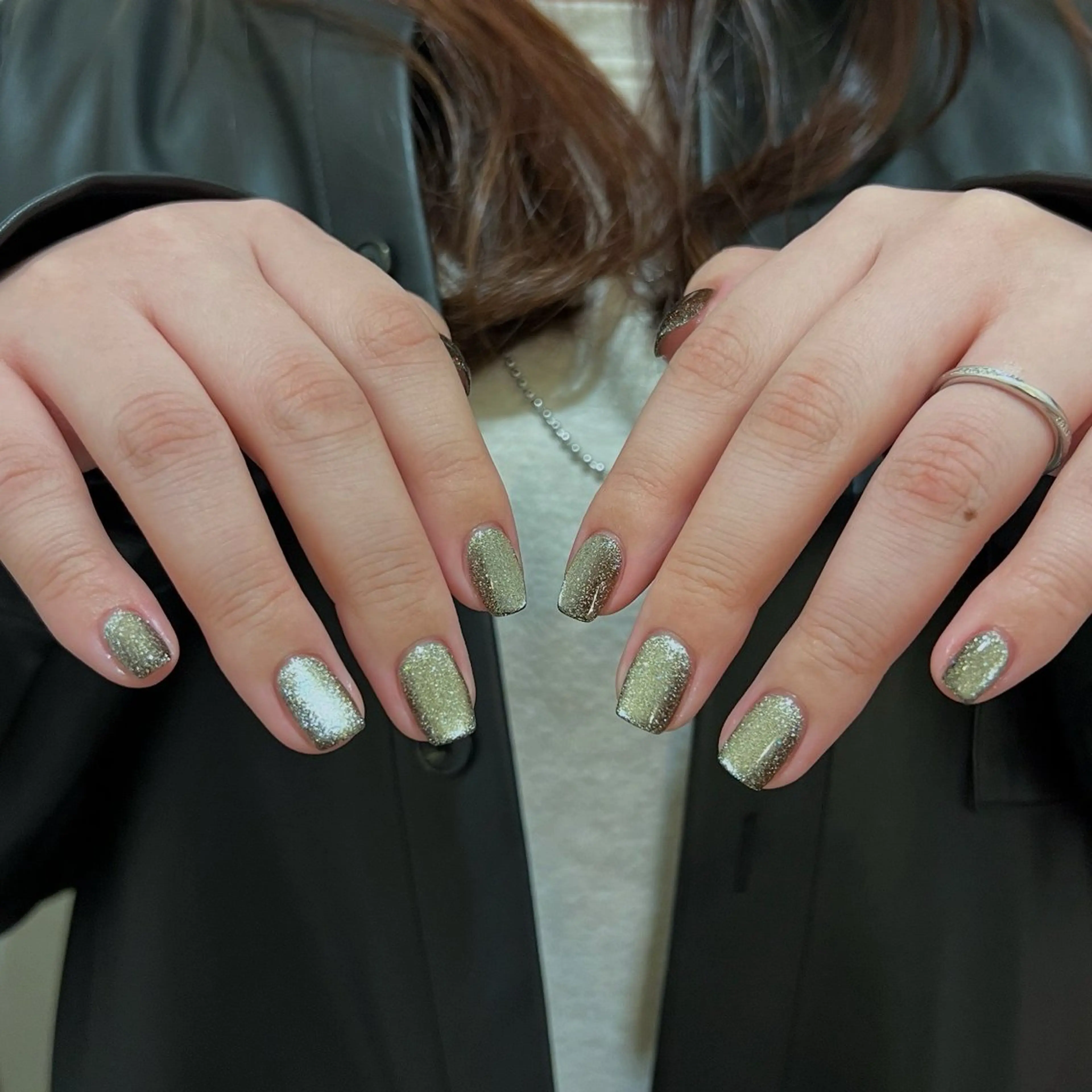 ネイル グリーン urun eriのネイルデザイン