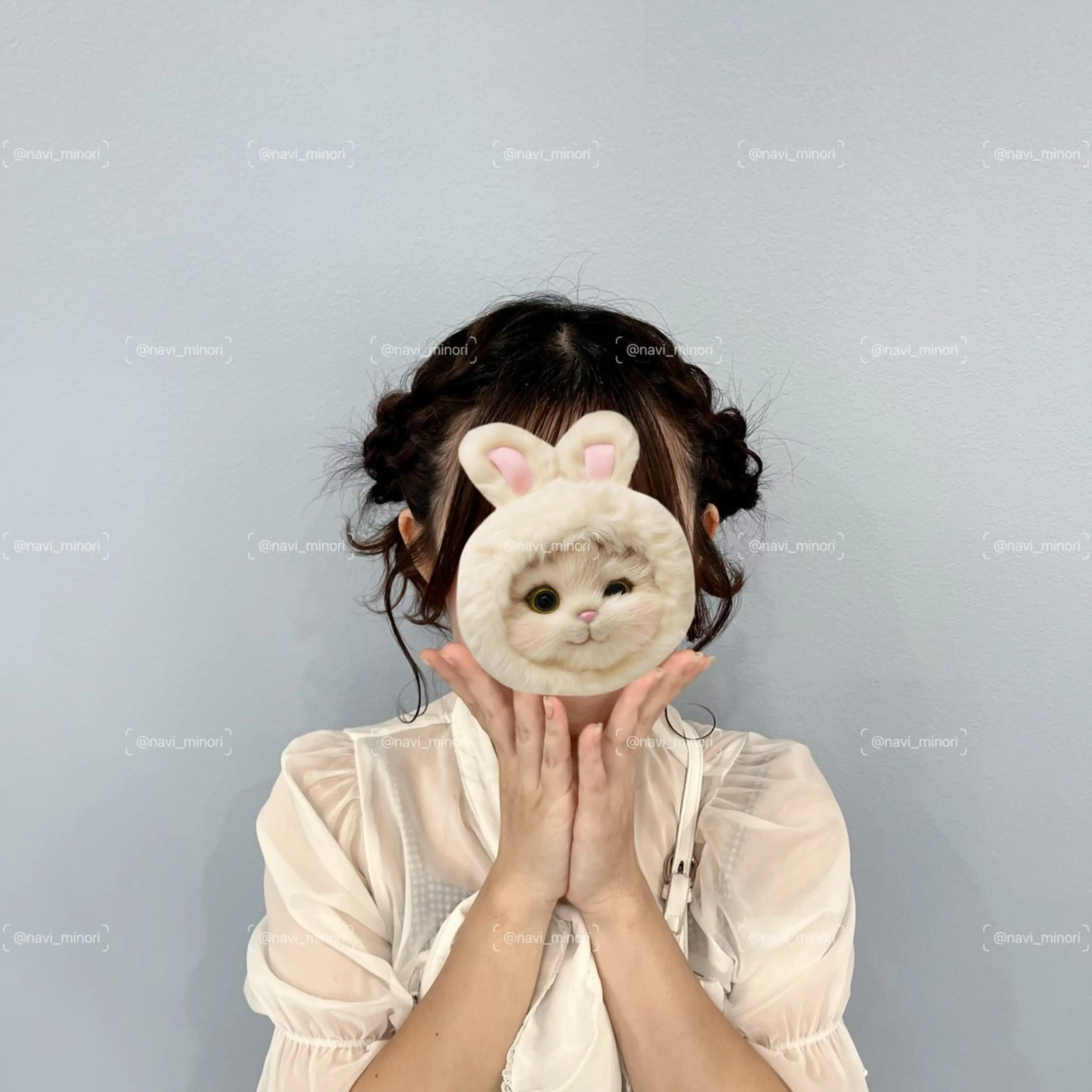 ミディアム ヘアアレンジ Hairset minoriのヘアスタイル