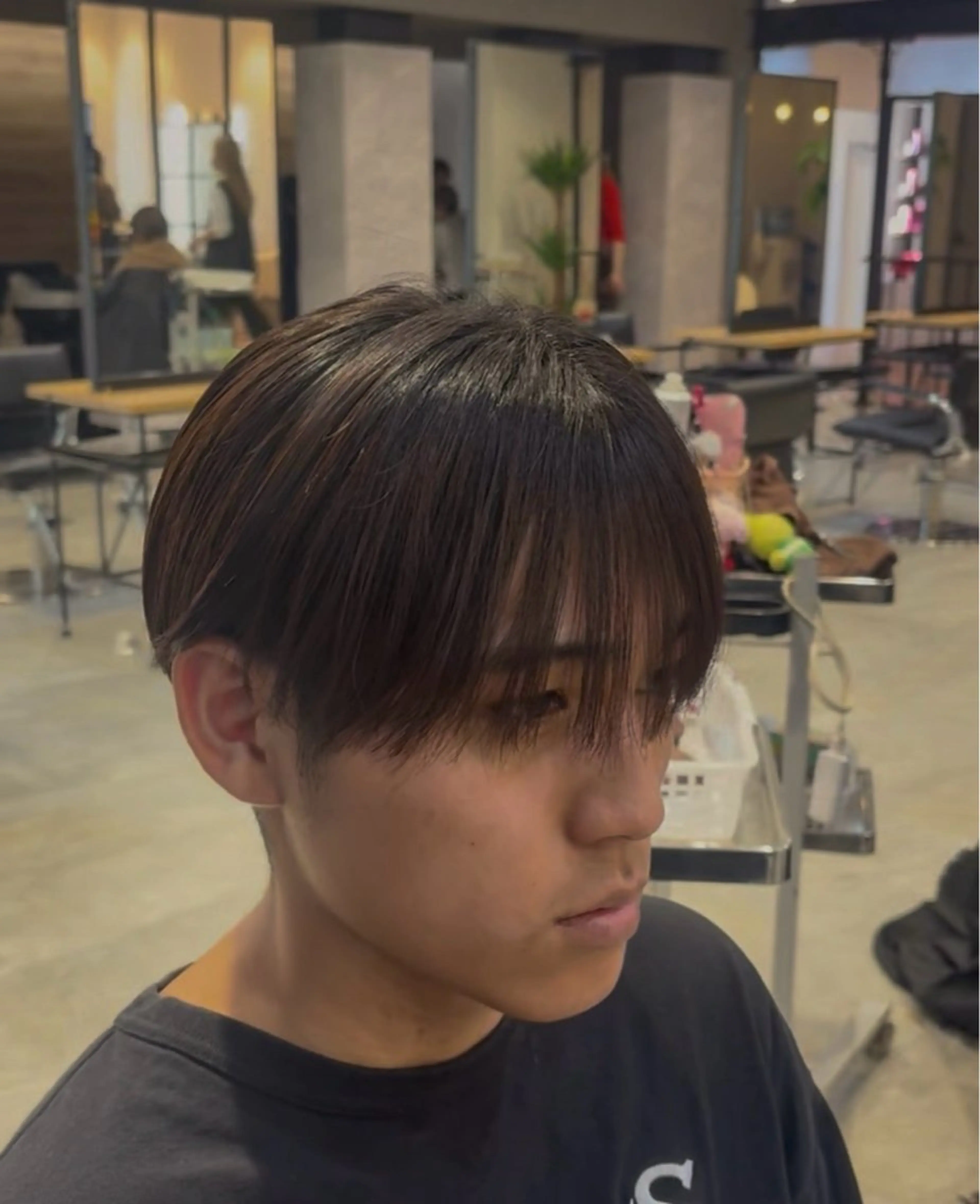 メンズカット+縮毛矯正🍃の写真