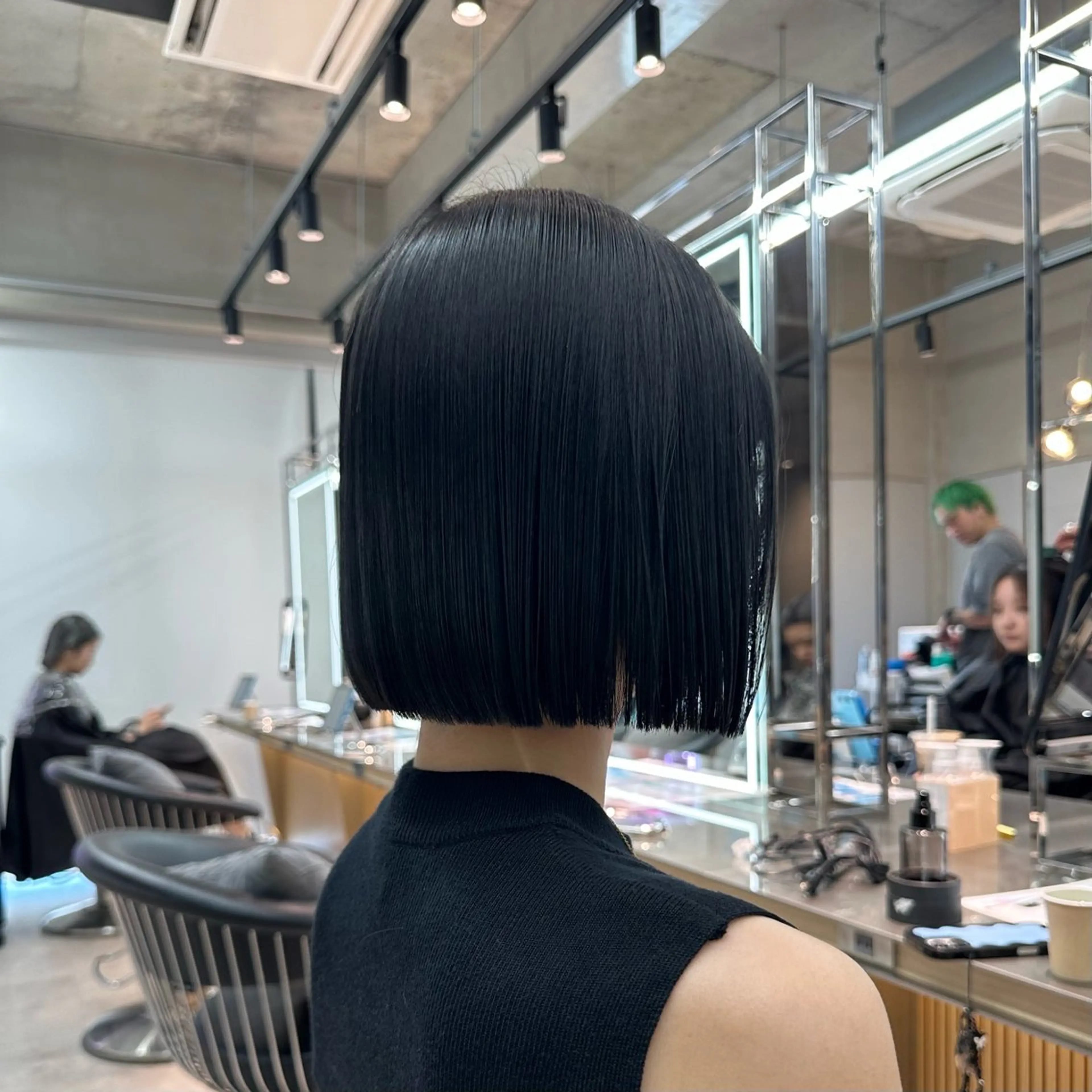 ショート nao 艶カラー🌙* :ﾟのヘアスタイル