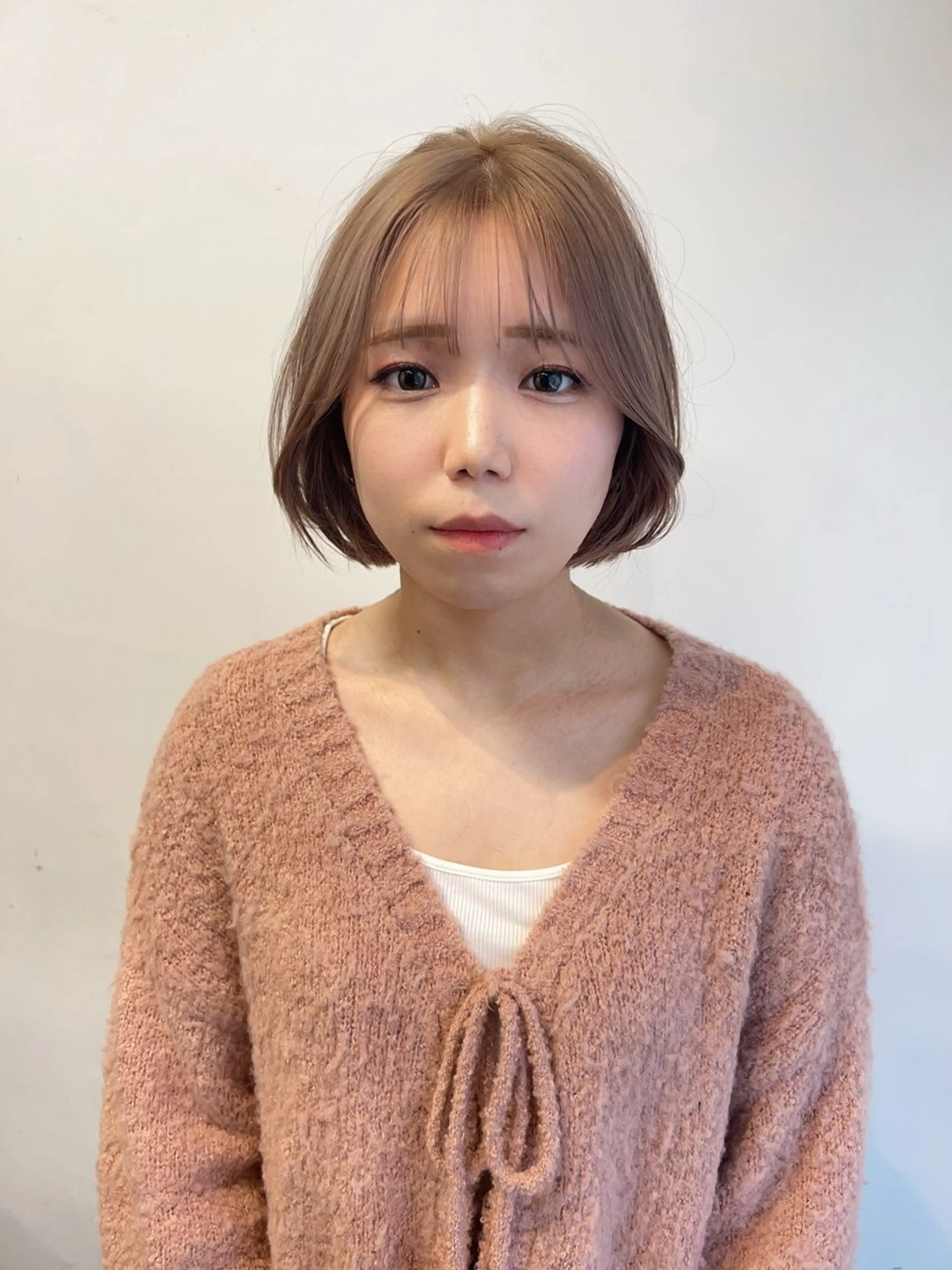 ショート カラー カット ヘアカラー トリートメント 韓国レイヤー/ハイ トーン/優太のヘアスタイル