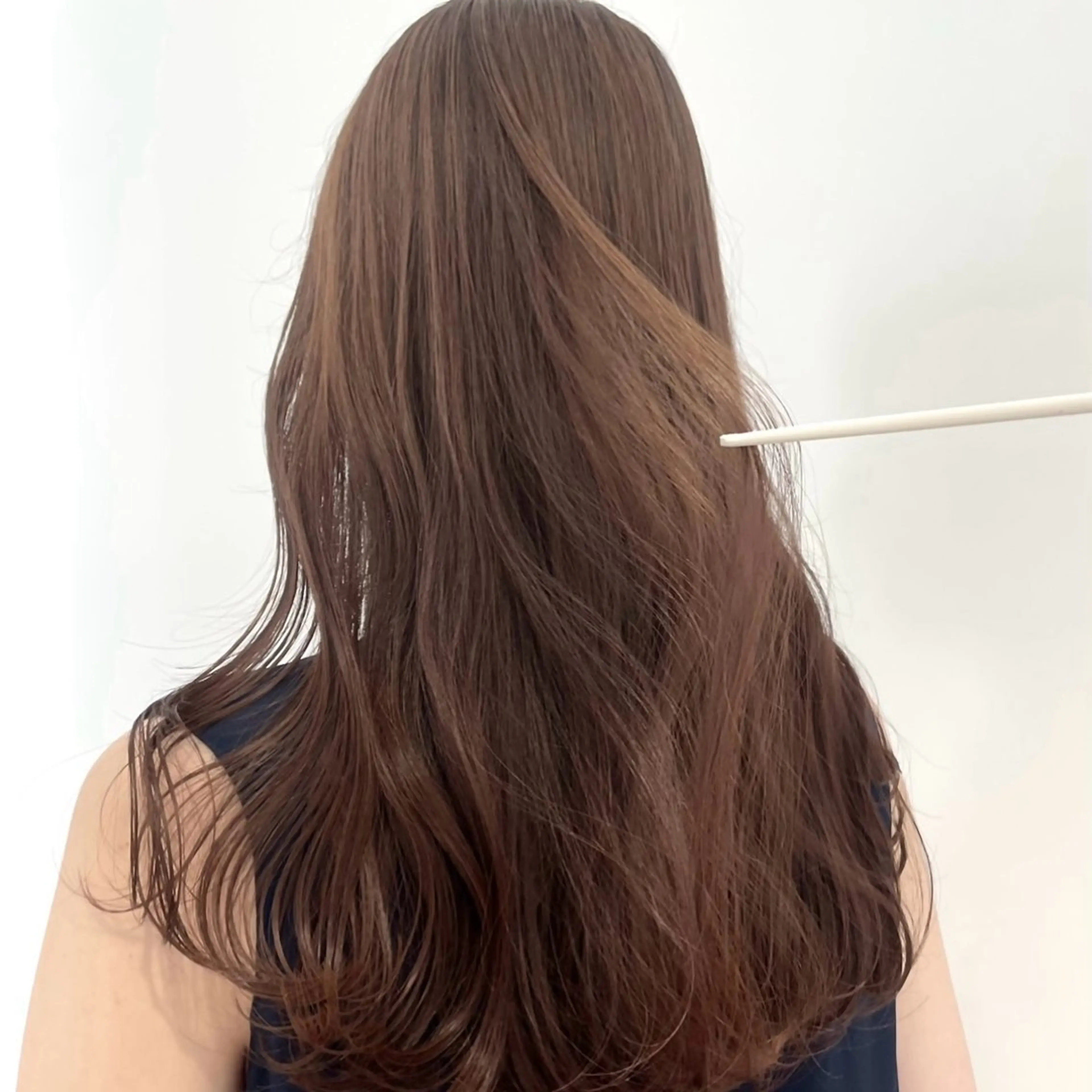 セミロング カラー ベージュカラー ベージュ🤎透明感 カラー🤎anriのヘアスタイル