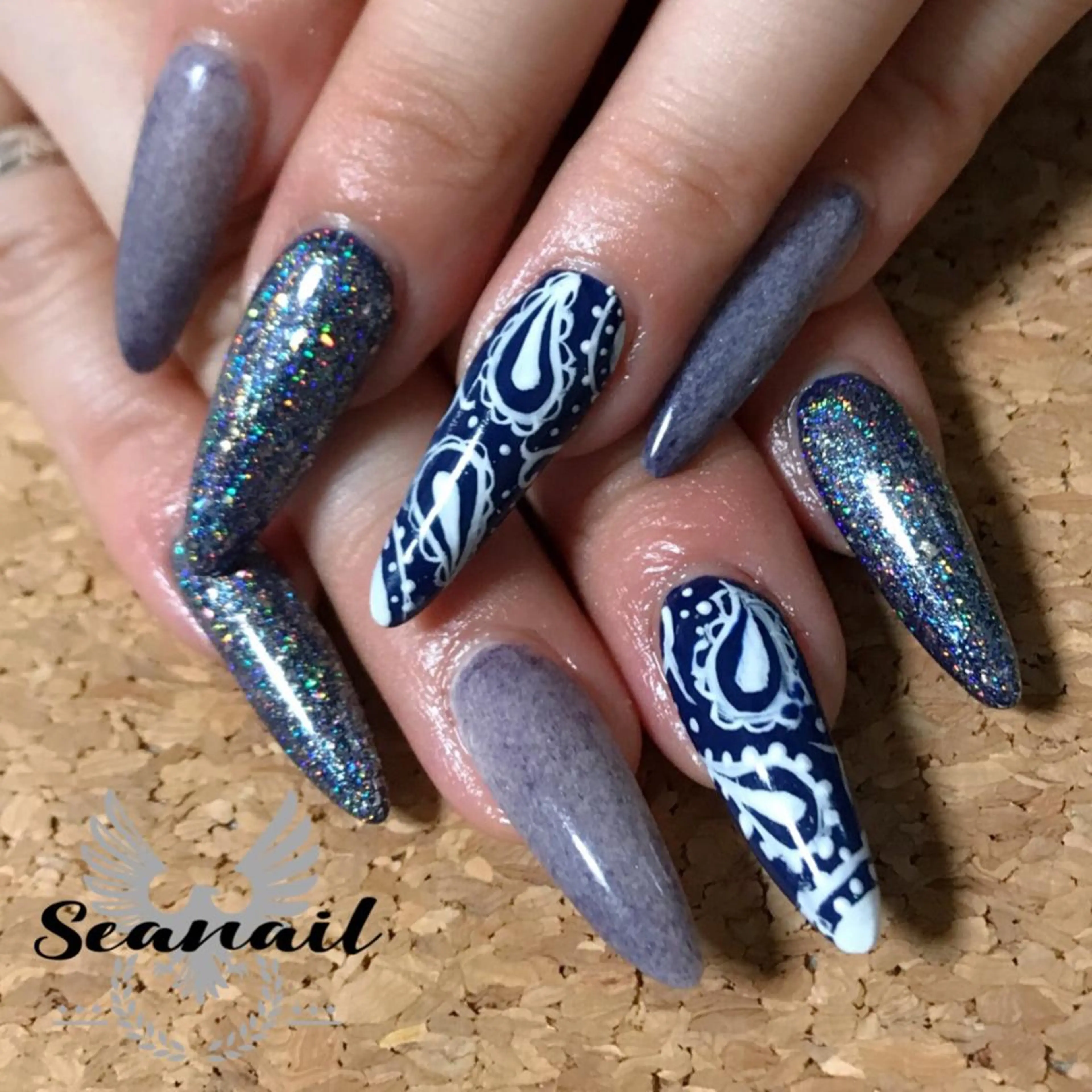 ネイル 小尾 栞のネイルデザイン