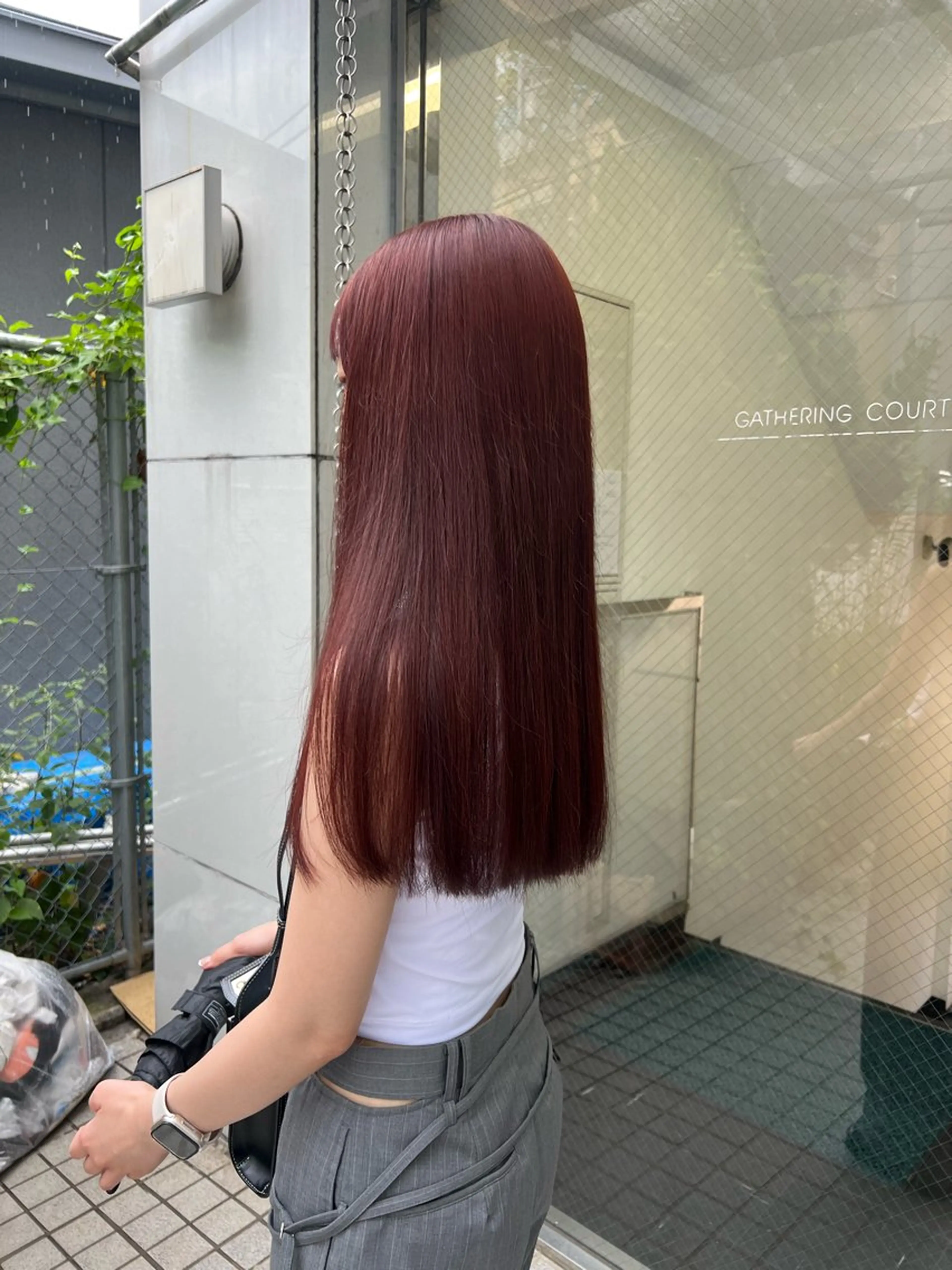 ロング カラー カット ヘアカラー トリートメント 似合わせヘア🫶🏻 つきいてるみのヘアスタイル