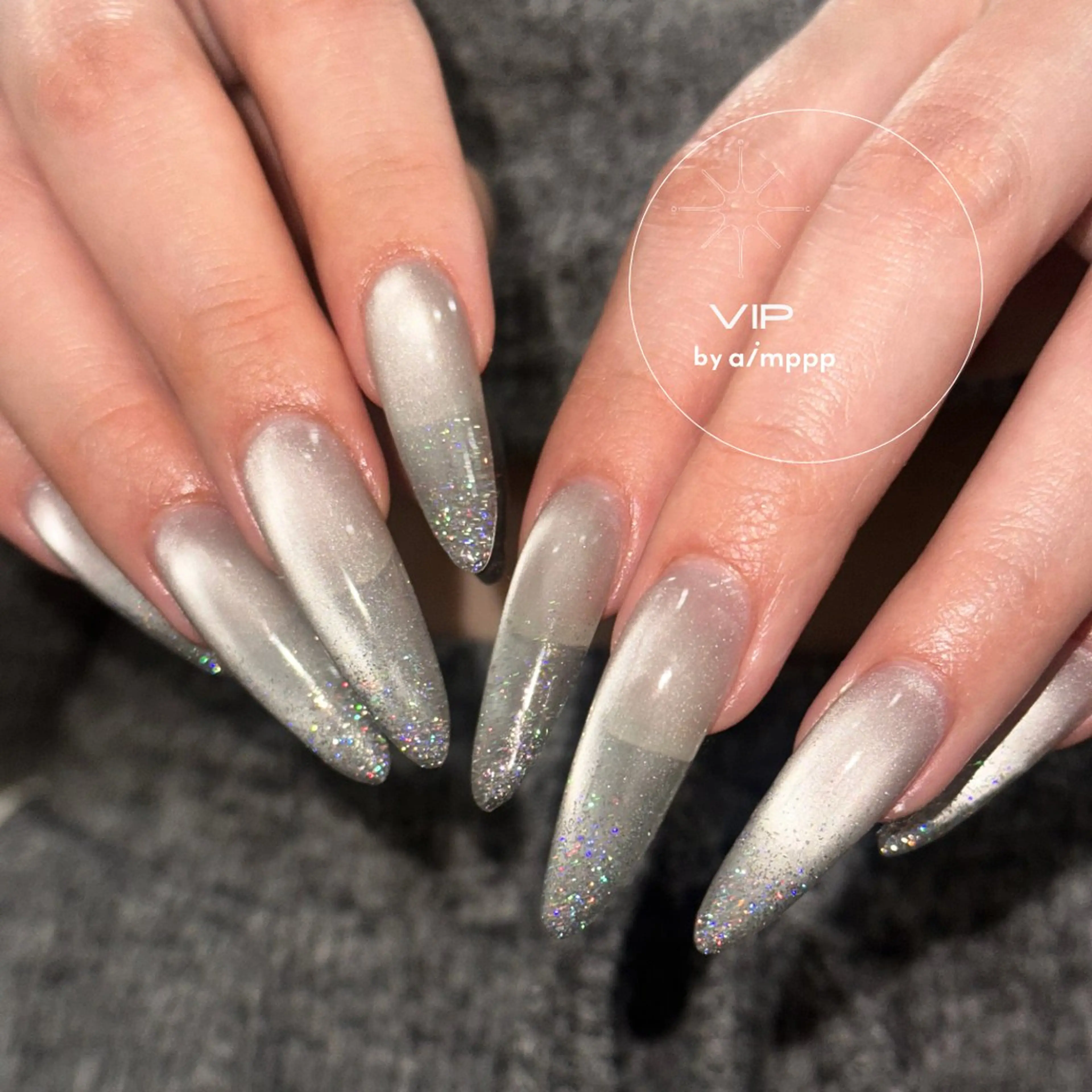 ネイル フラッシュネイル マグネットネイル ハンドネイル VIP by aim ppp(マサキ)のネイルデザイン
