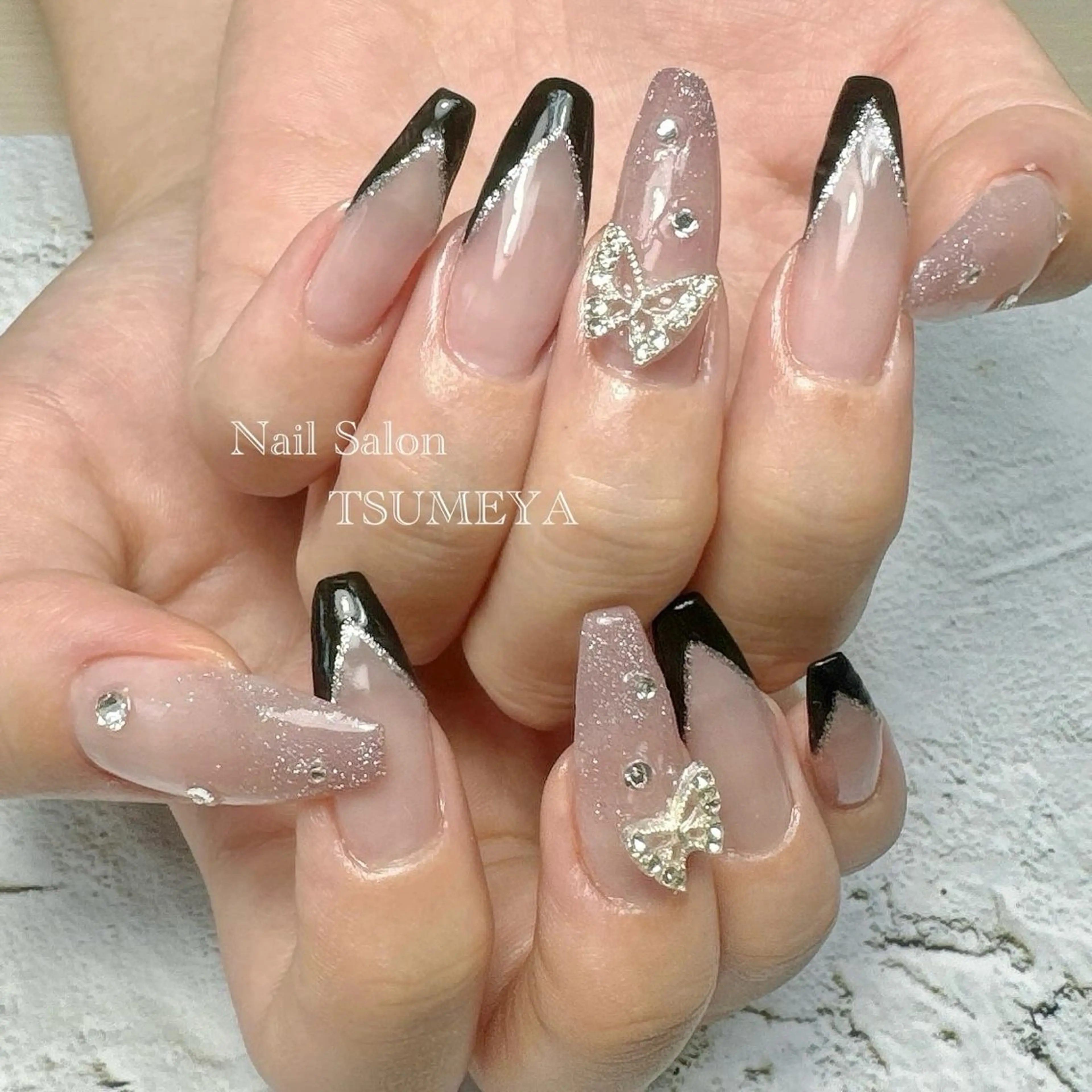 ロング TSUMEYA KONのネイルデザイン