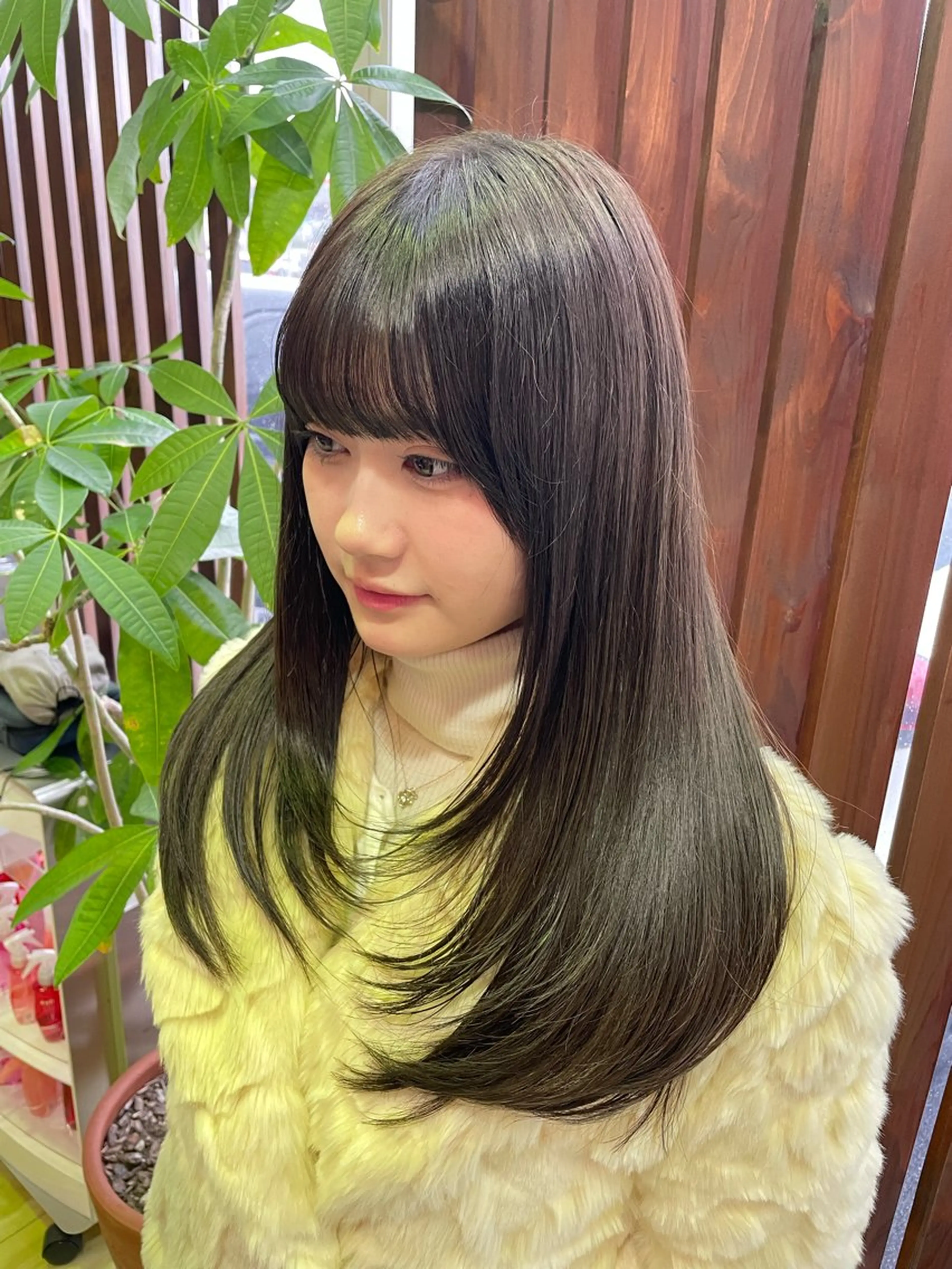 ロング カラー カット ヘアカラー duaPAPASS 森本歩のヘアスタイル