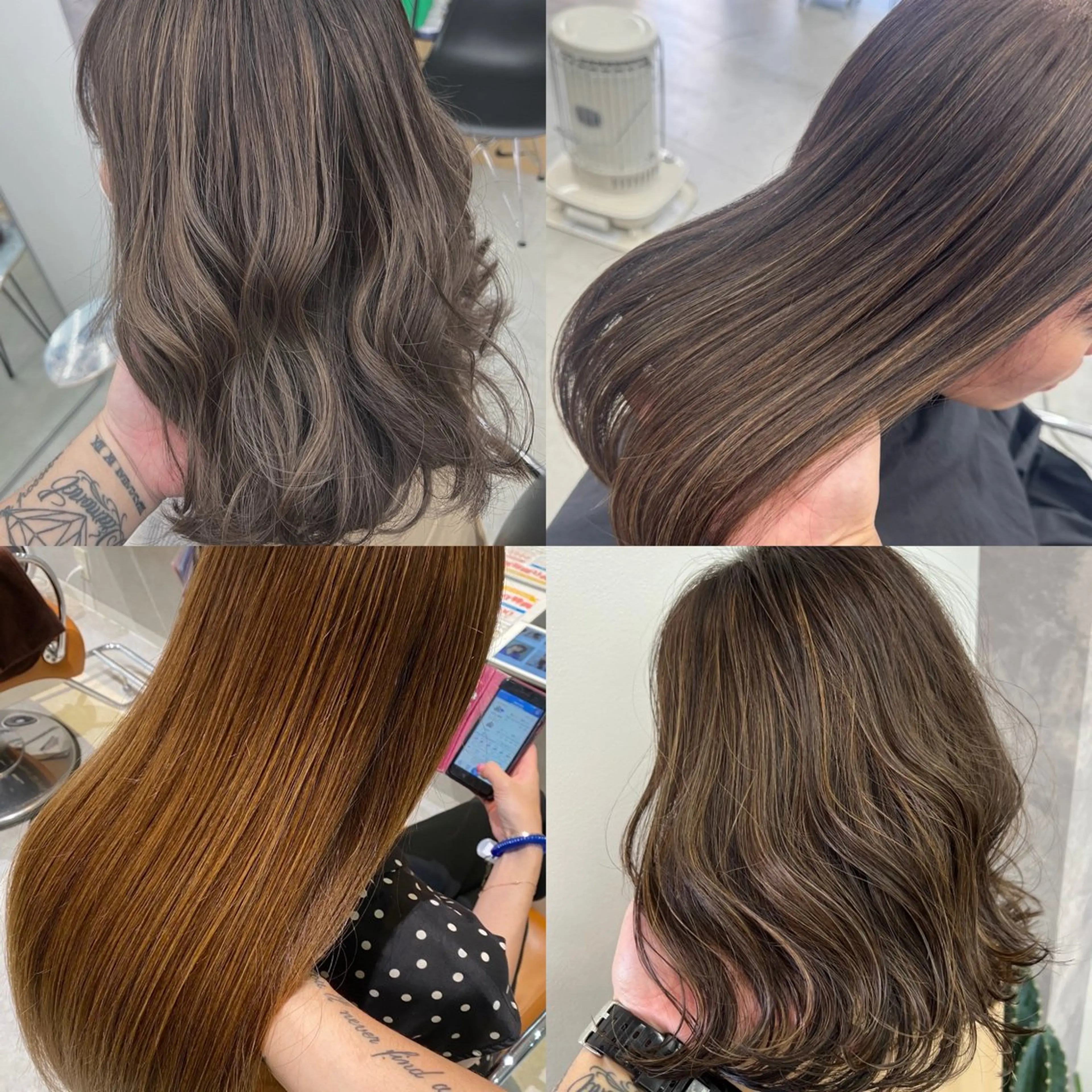 ミディアム hair salon MEMENTOのヘアスタイル