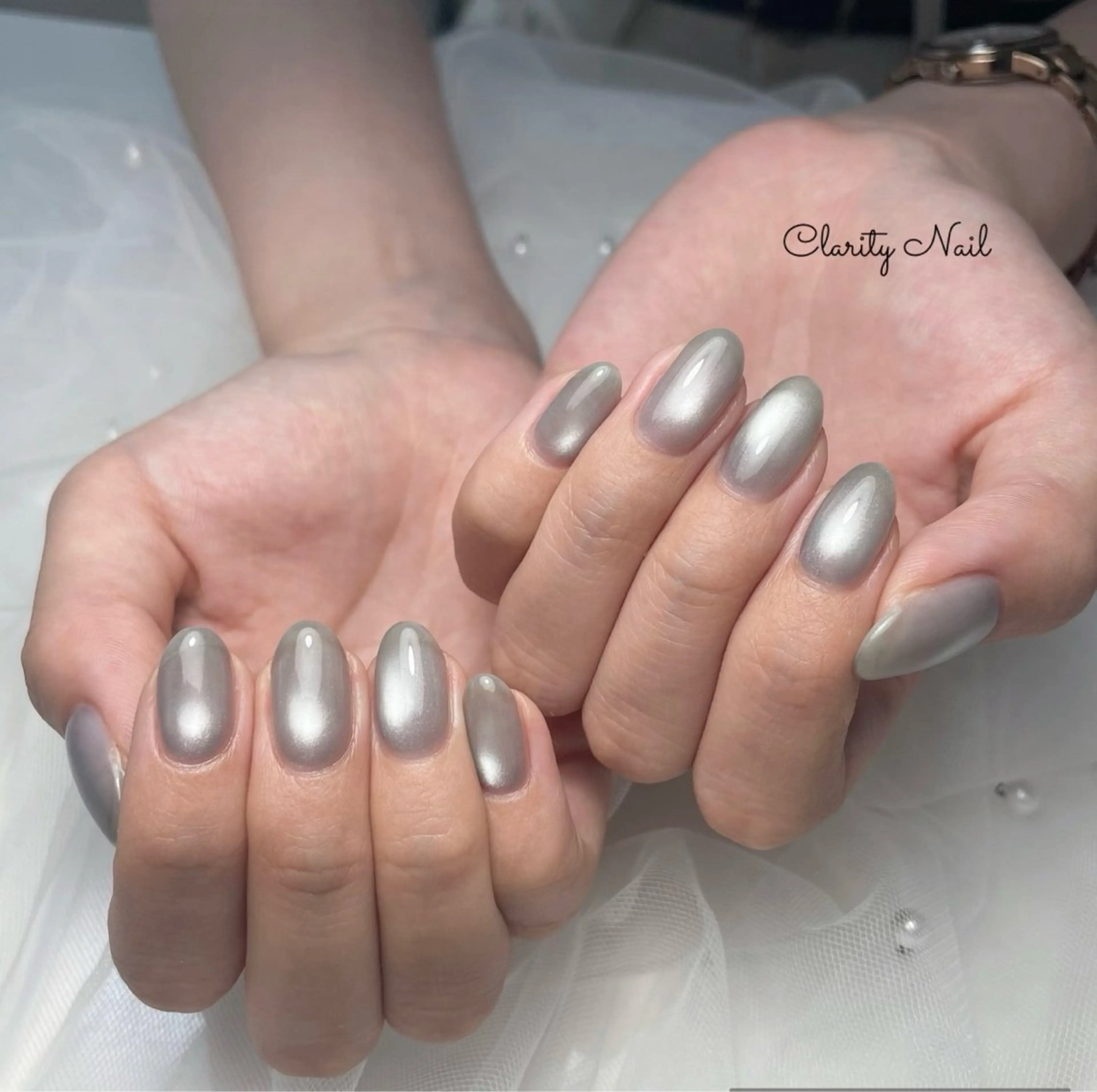 ネイル ワンカラーネイル ハンドネイル Clarity Nailのネイルデザイン