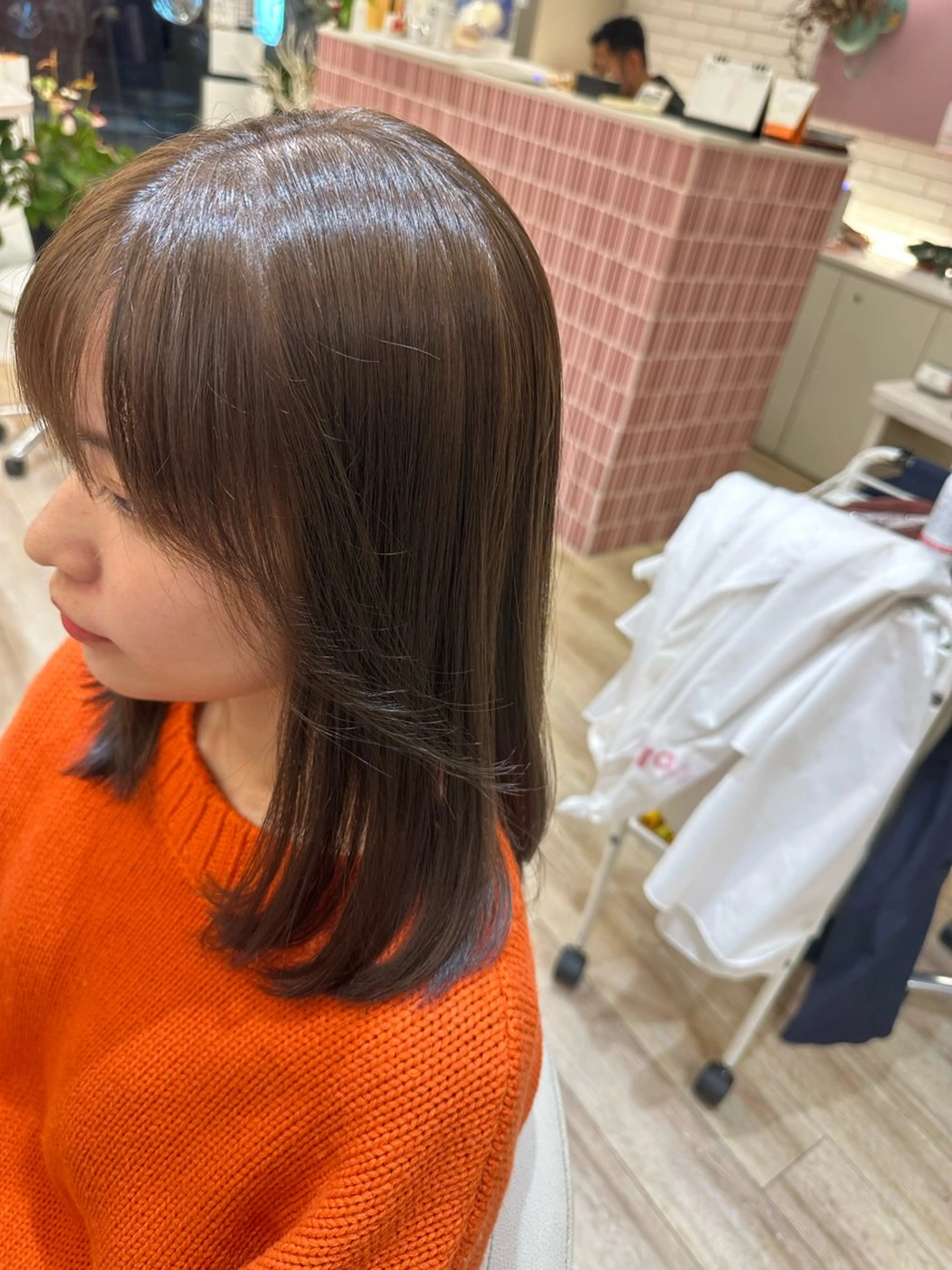 カラー＋カット＋クイックトリートメントの写真