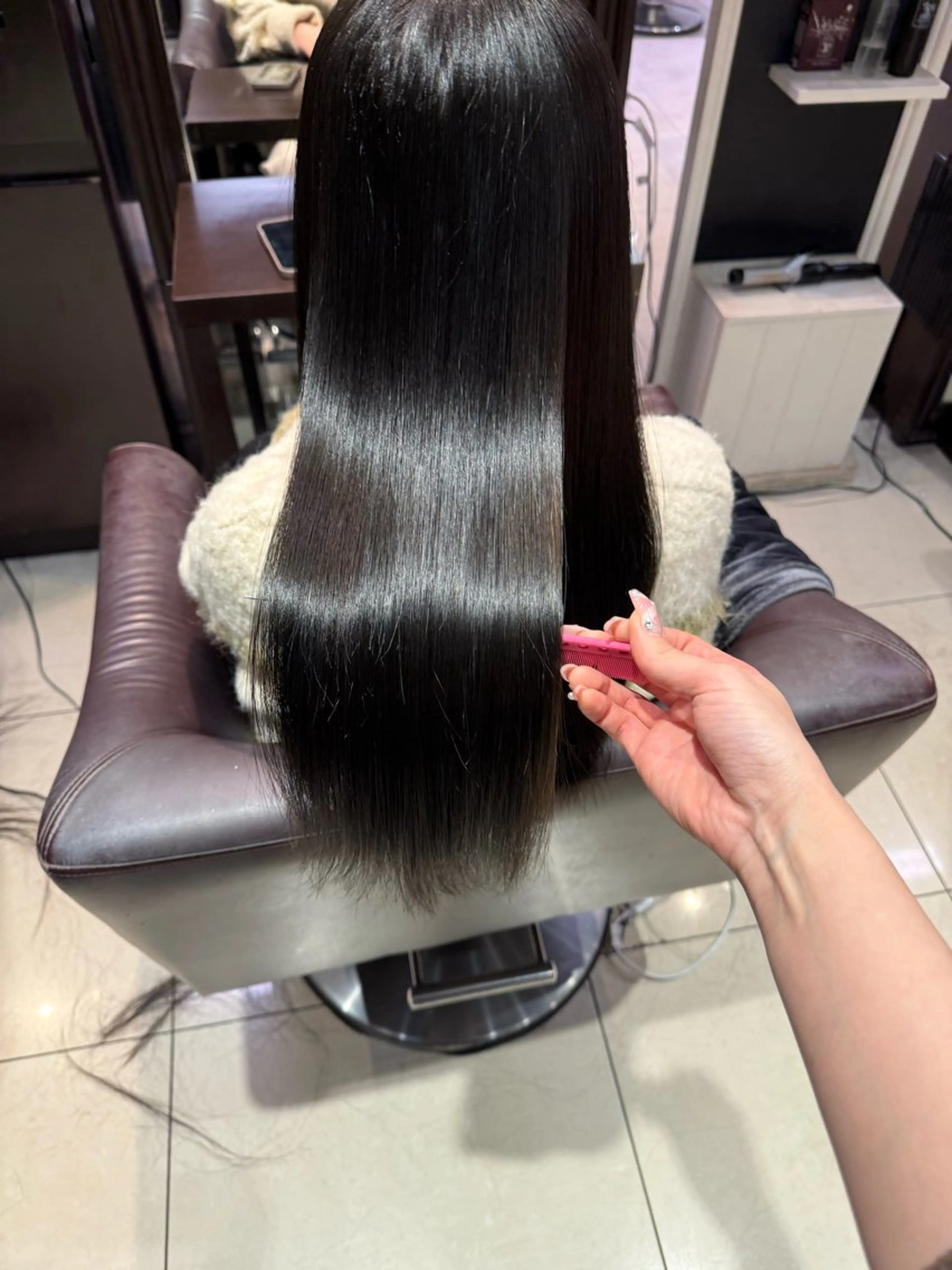 ロング トリートメント 【髪質改善💎韓国風 レイヤー🌷】山川のヘアスタイル