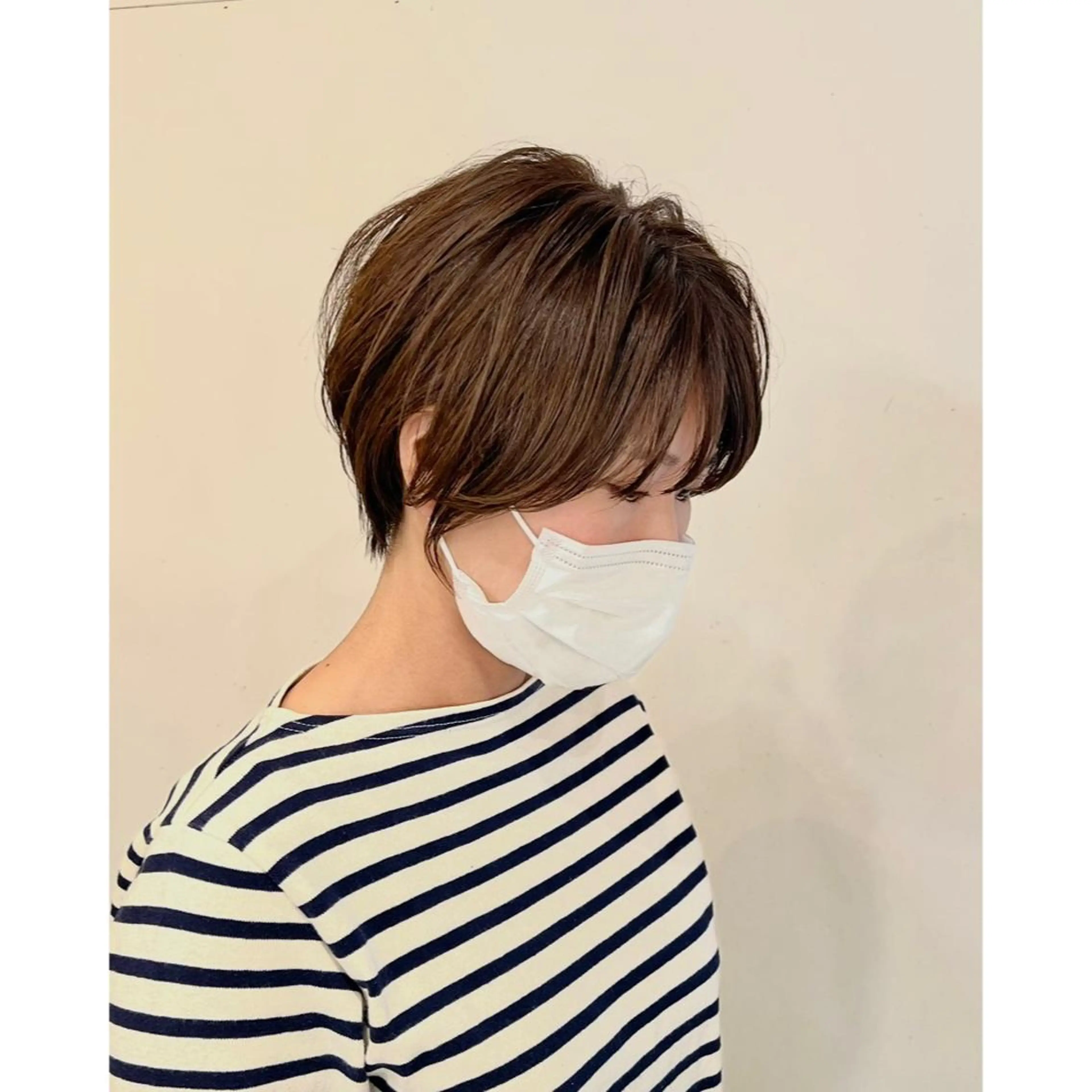 ショート 茅ヶ崎/ショートボブ /ハイトーン/片野のヘアスタイル