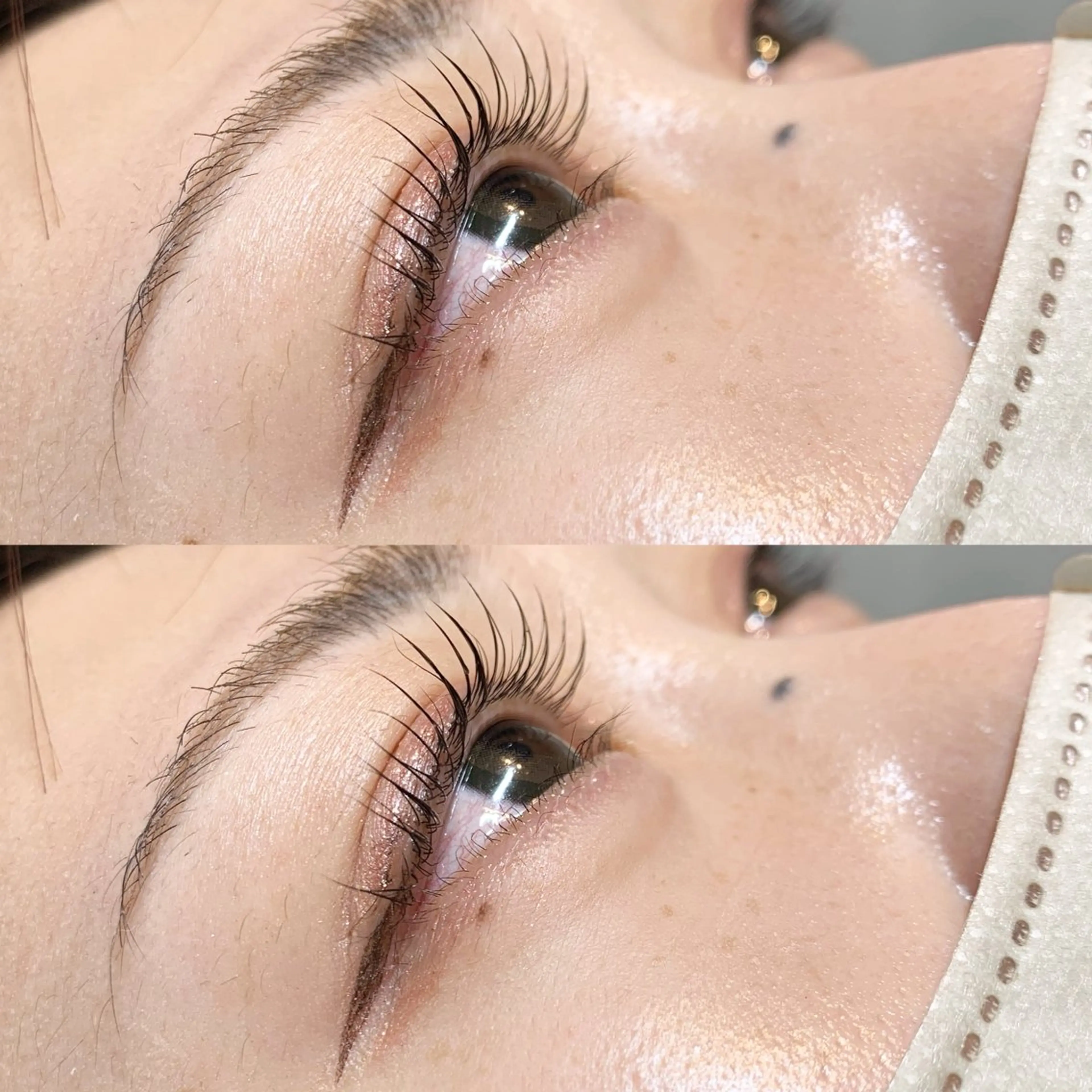 マツエク・マツパ パリジェンヌラッシュリフト まつげパーマ 一重×まつ毛パーマ マツパ nya-meluxe 杵渕彩希のマツエク・マツパデザイン