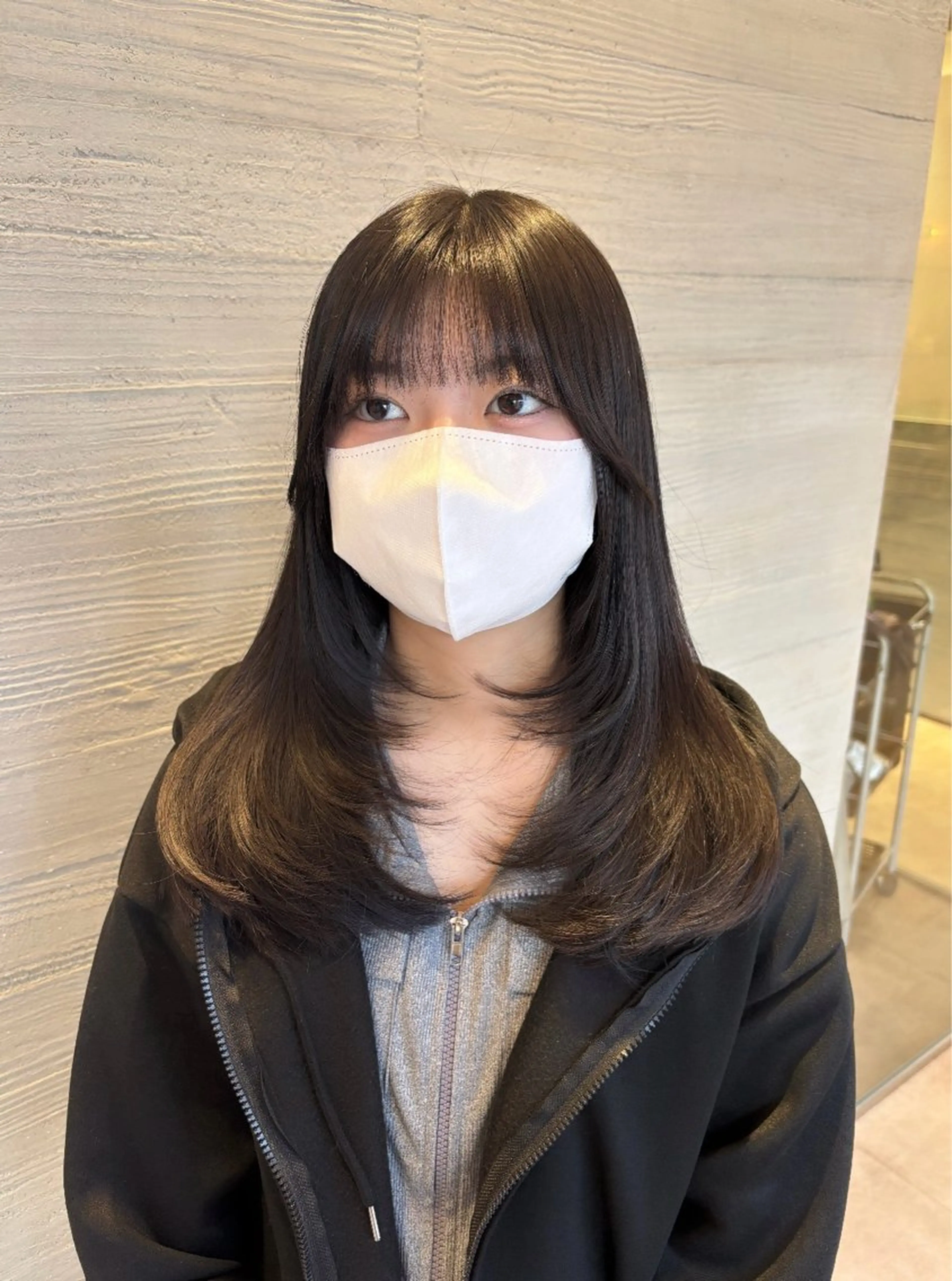 ロング レイヤーカット カット 🤍tomoka 🤍のヘアスタイル