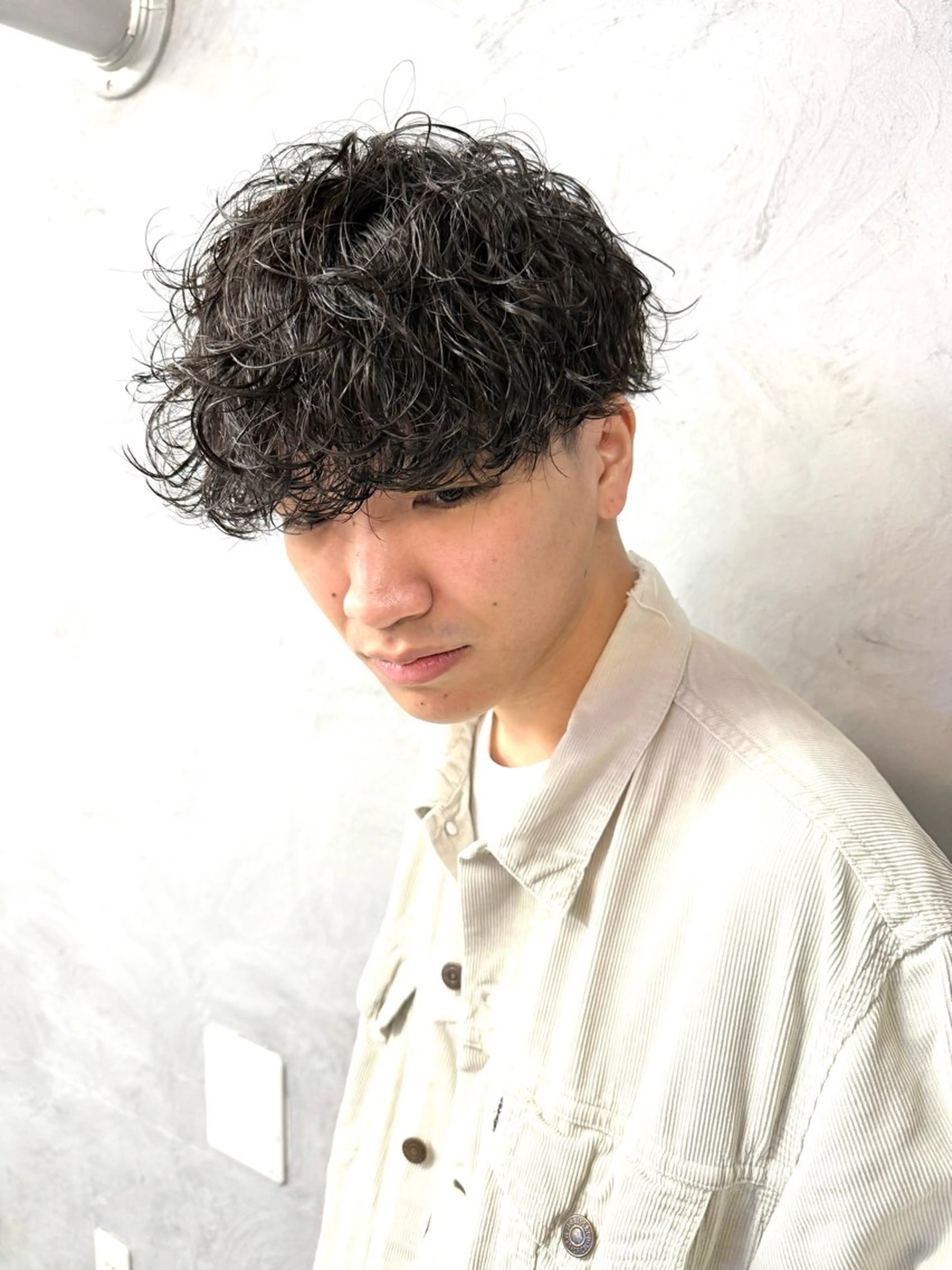 メンズ カット パーマ 沖縄メンズパーマ/ TSUME🌈のヘアスタイル