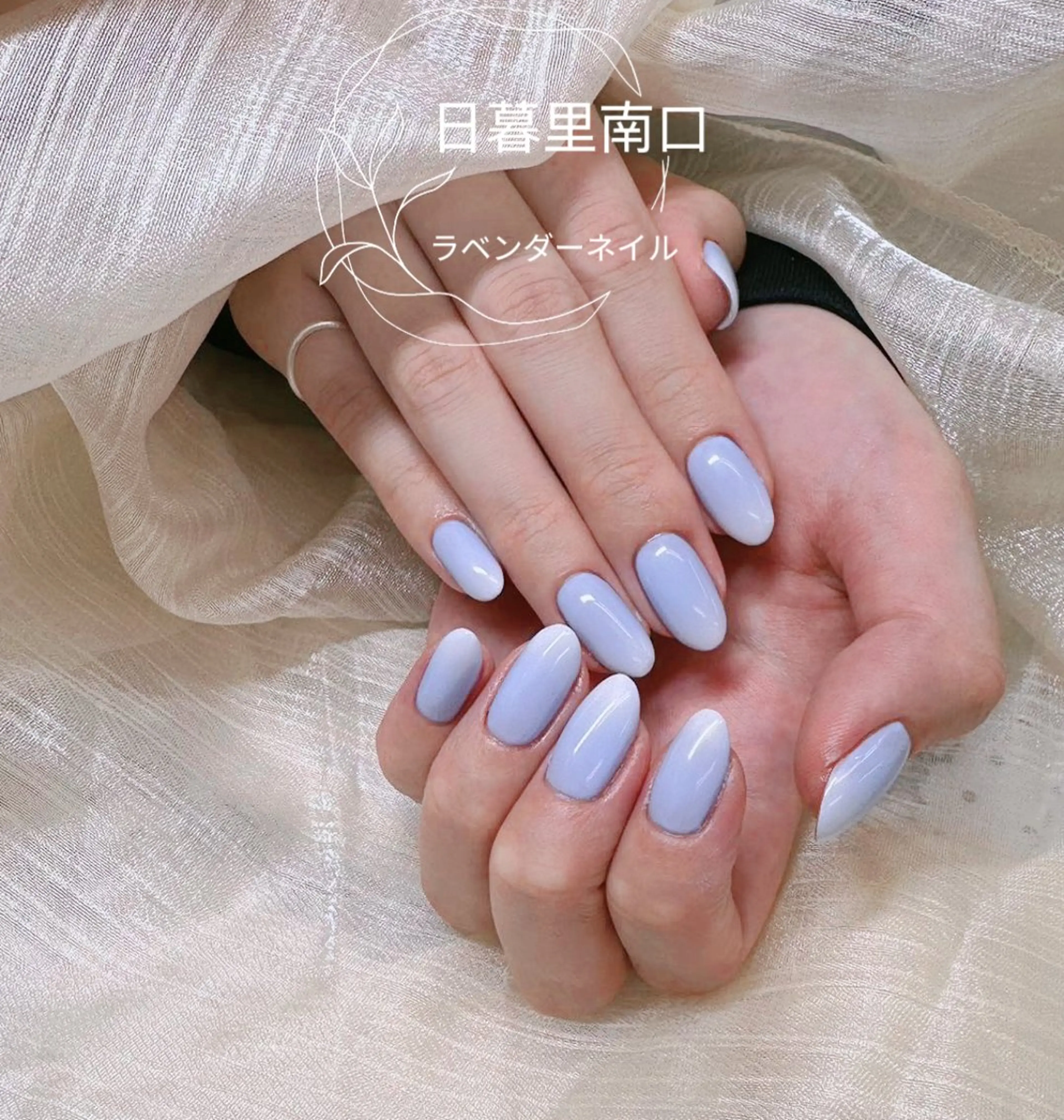 ネイル グラデーション 日暮里2 lavenderのネイルデザイン