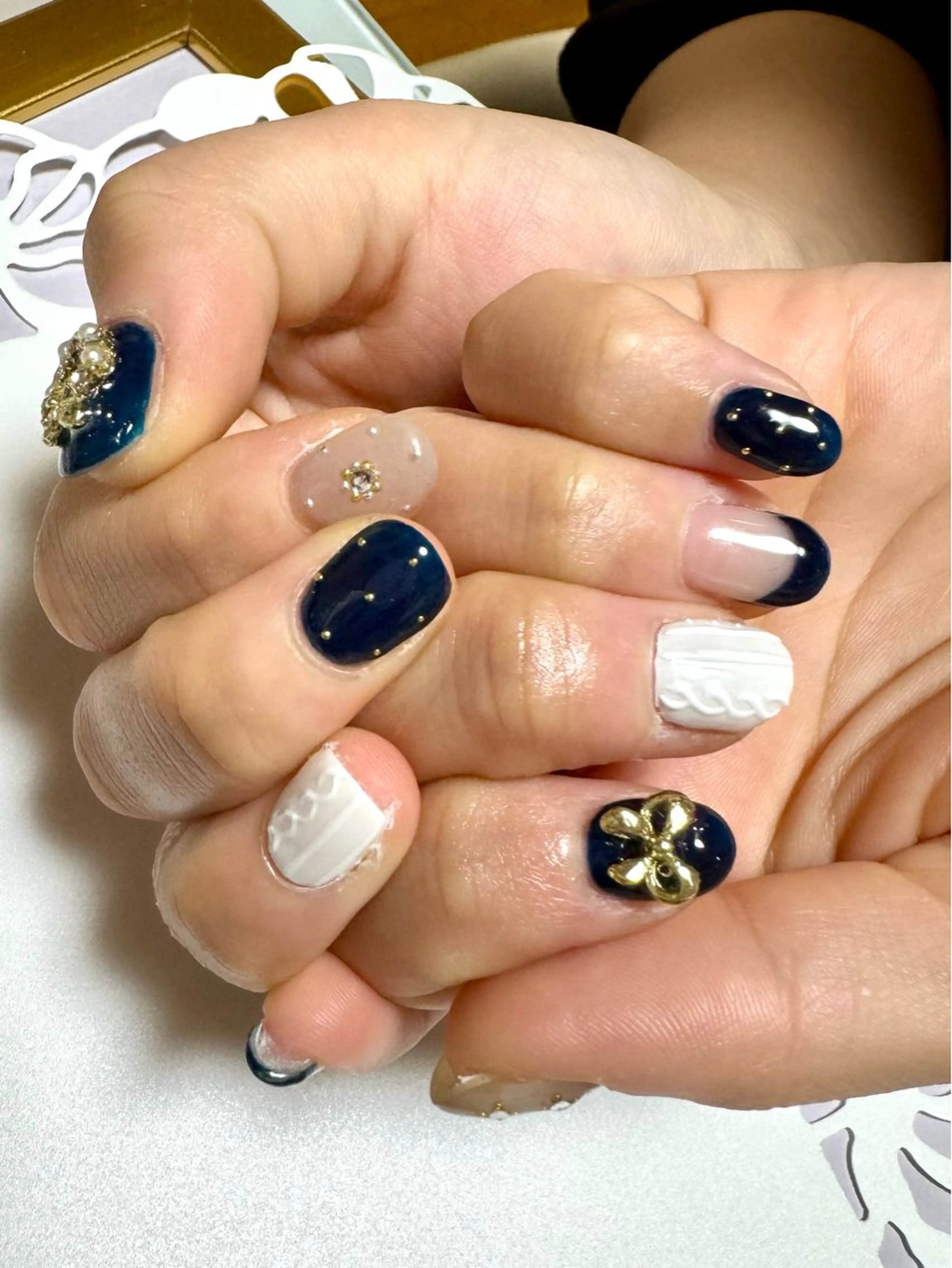 ネイル ハンドネイル 徳永 加奈のネイルデザイン