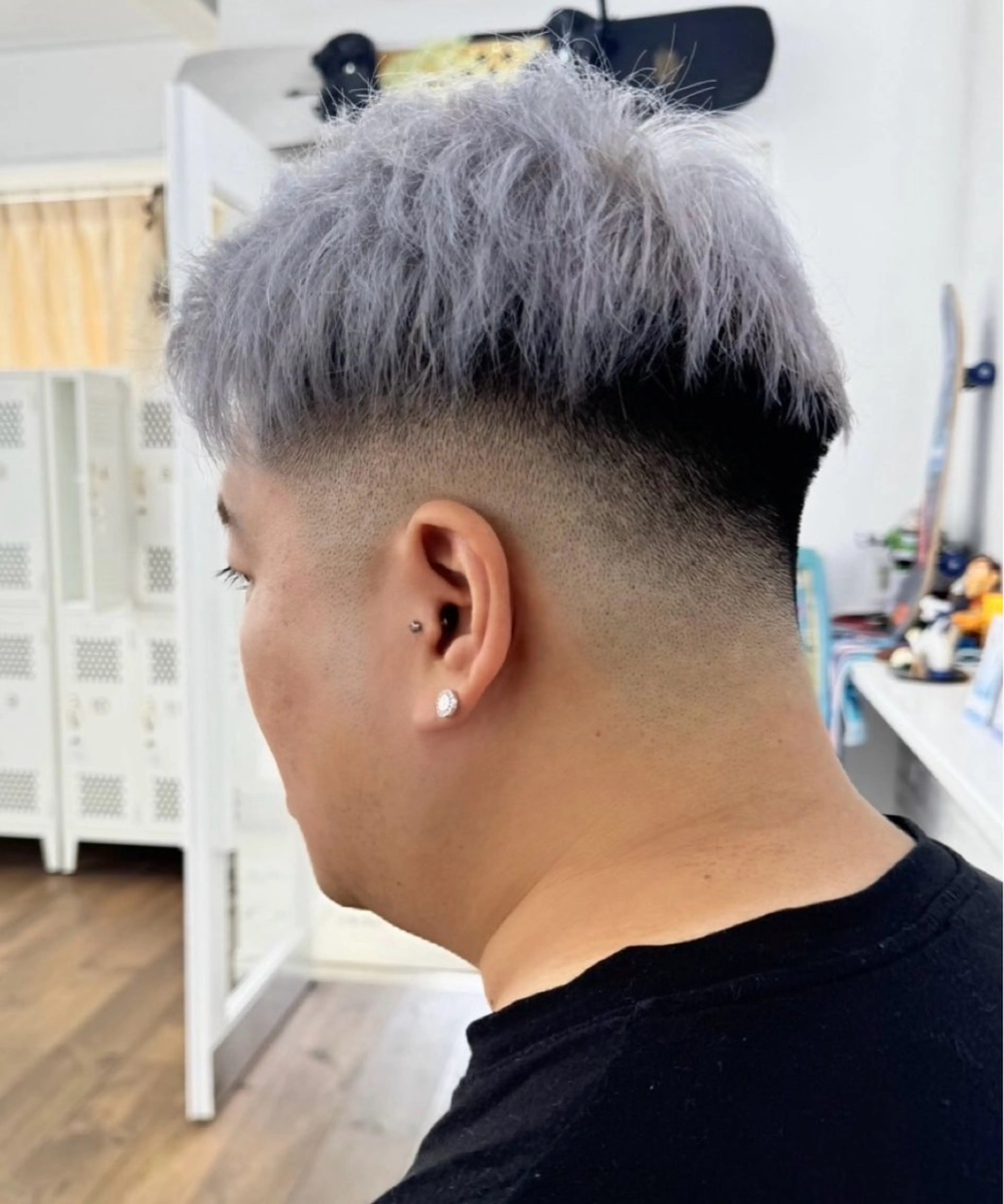 ショート カット ヘアカラー メンズ特化サロン ウエダ　ヒロキのヘアスタイル