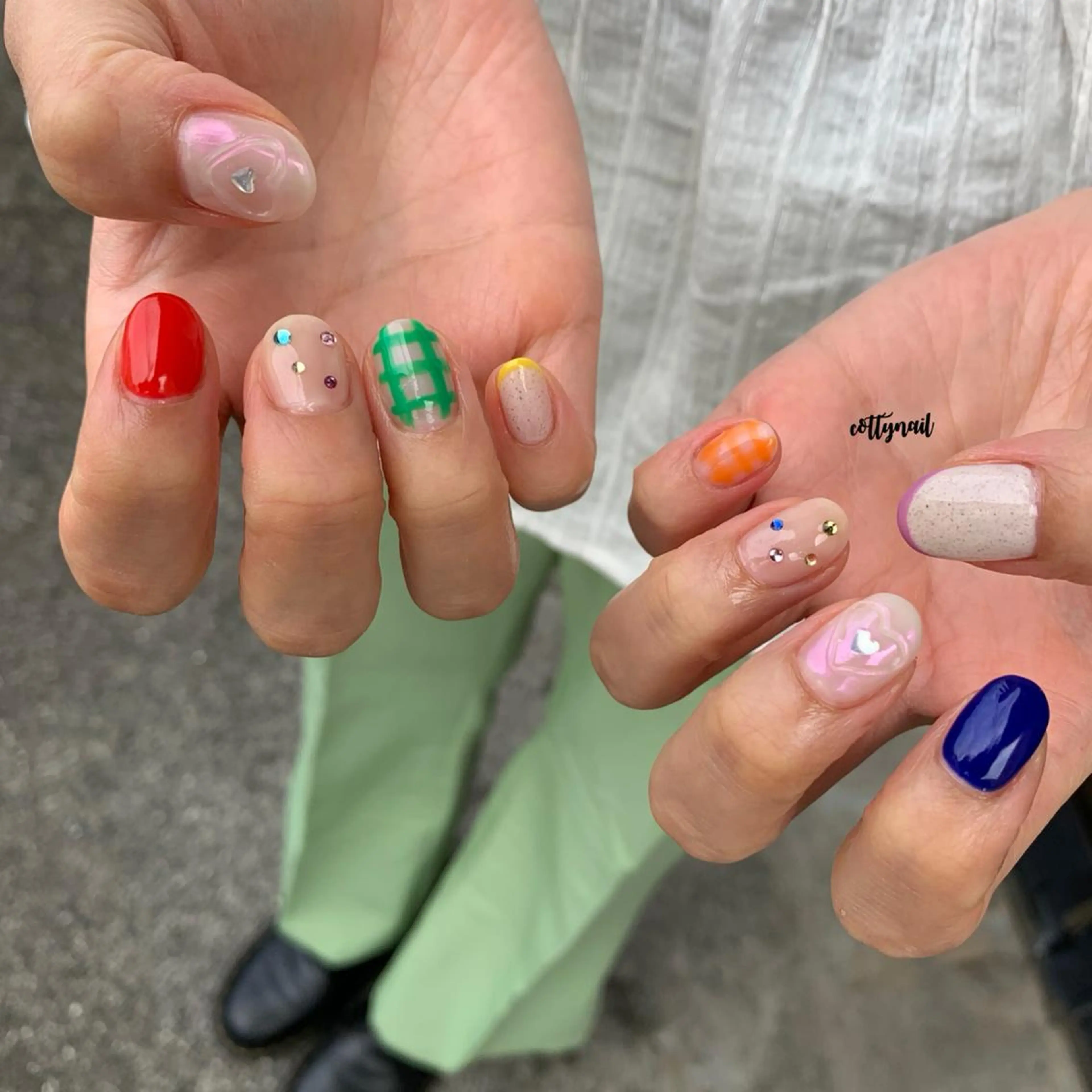 ネイル アートネイル ジェルネイル ニュアンスネイル cottynail -miki-のその他イメージ