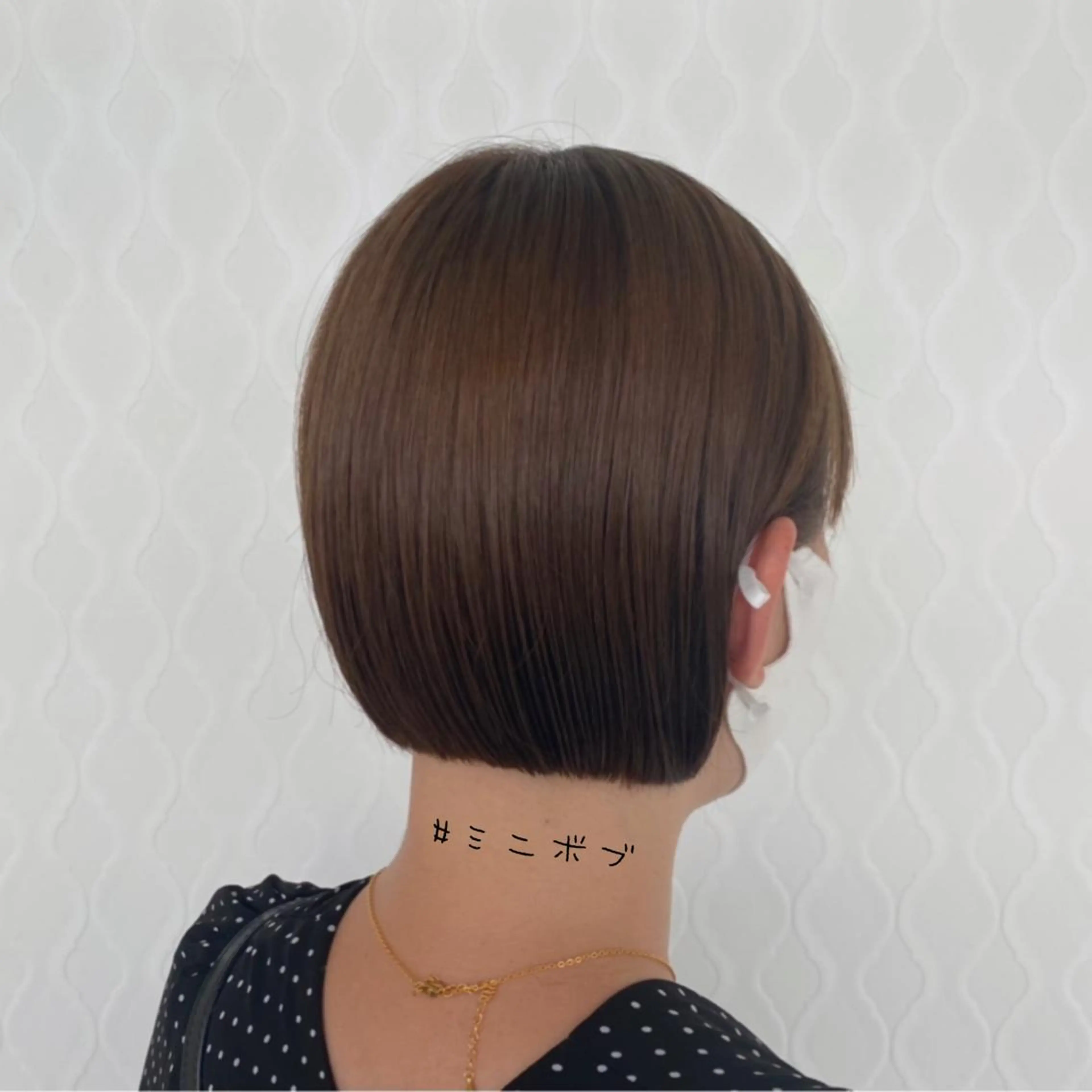 ショート ボブ 顔周りカット/透明感 カラー🤍大塚蛍のヘアスタイル