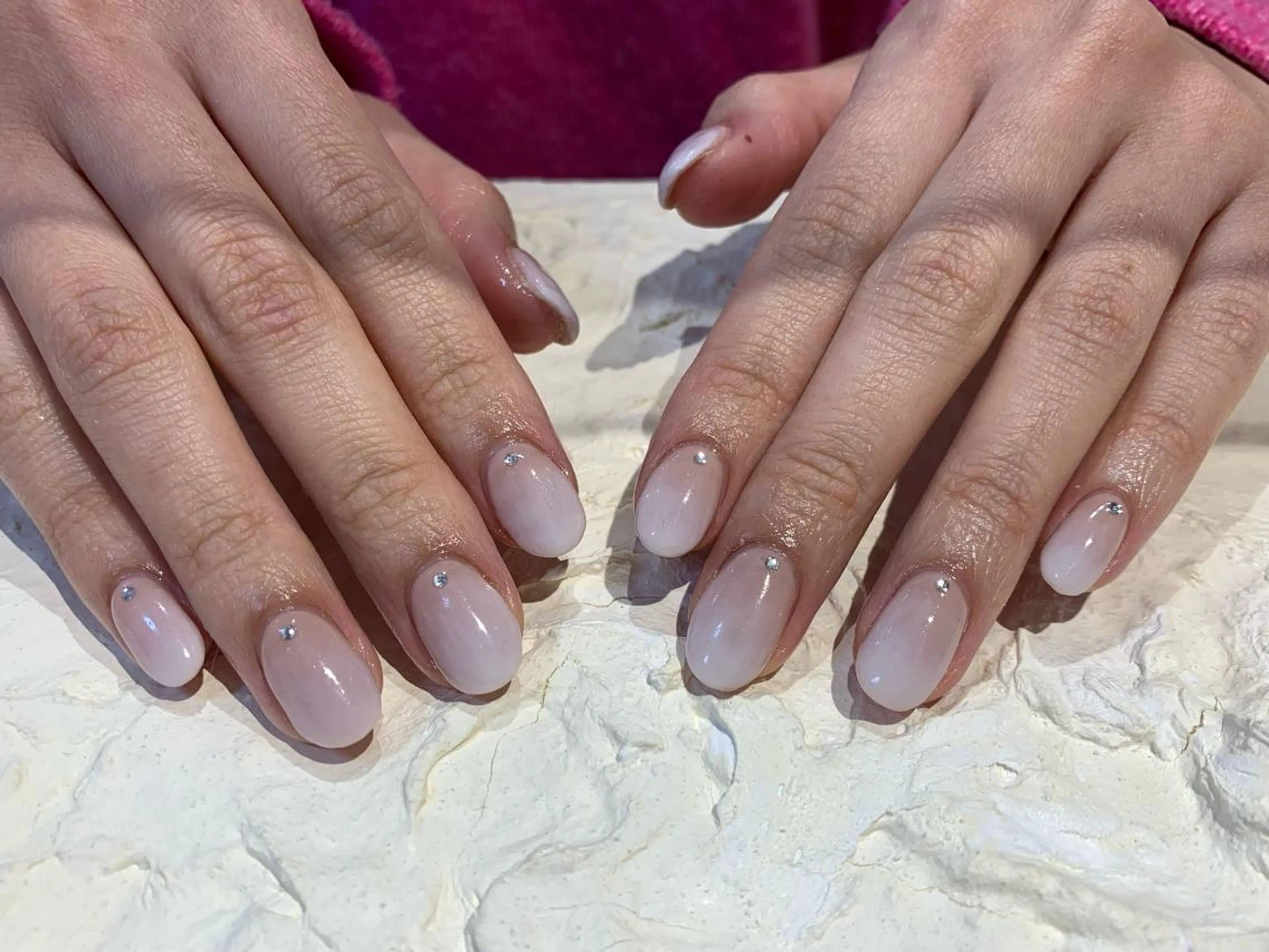 ネイル グラデーション 持ち込み マキノ ユイのネイルデザイン