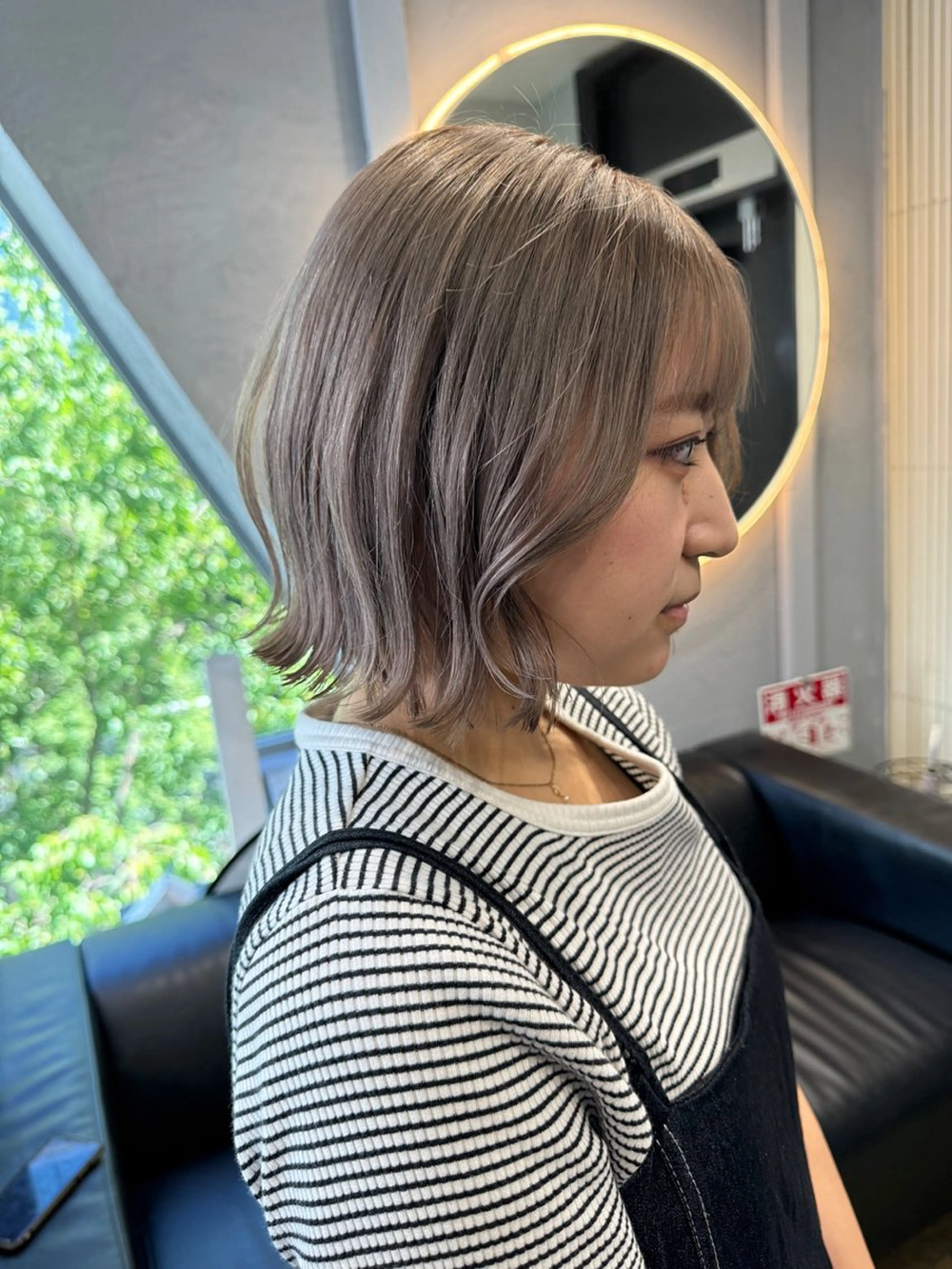 ショート カラー dao/ミルクティー /ブラウン/ブロンドのヘアスタイル