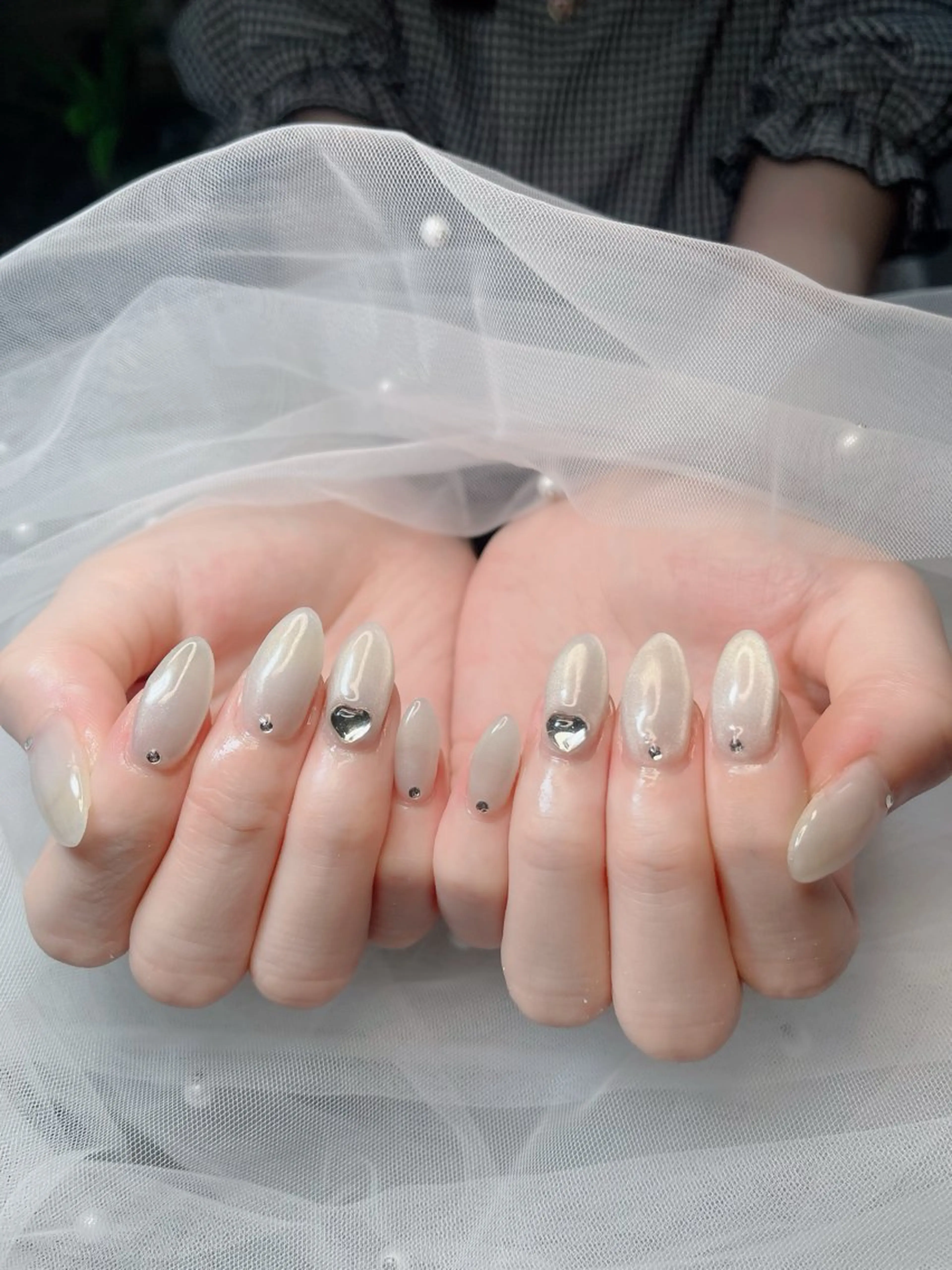 ネイル ハイネイル 自宅サロンのネイルデザイン